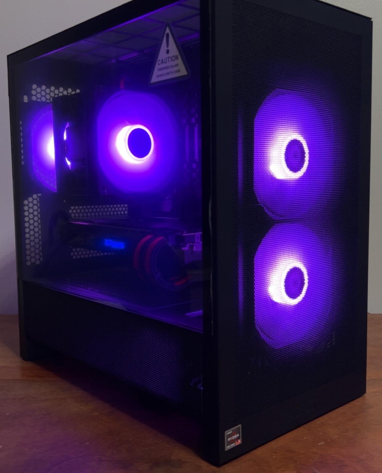 -1080p Gaming Computer-   Ryzen 5 5500 / RTX 2080 / 16GB DDR4 / 512GB SSD