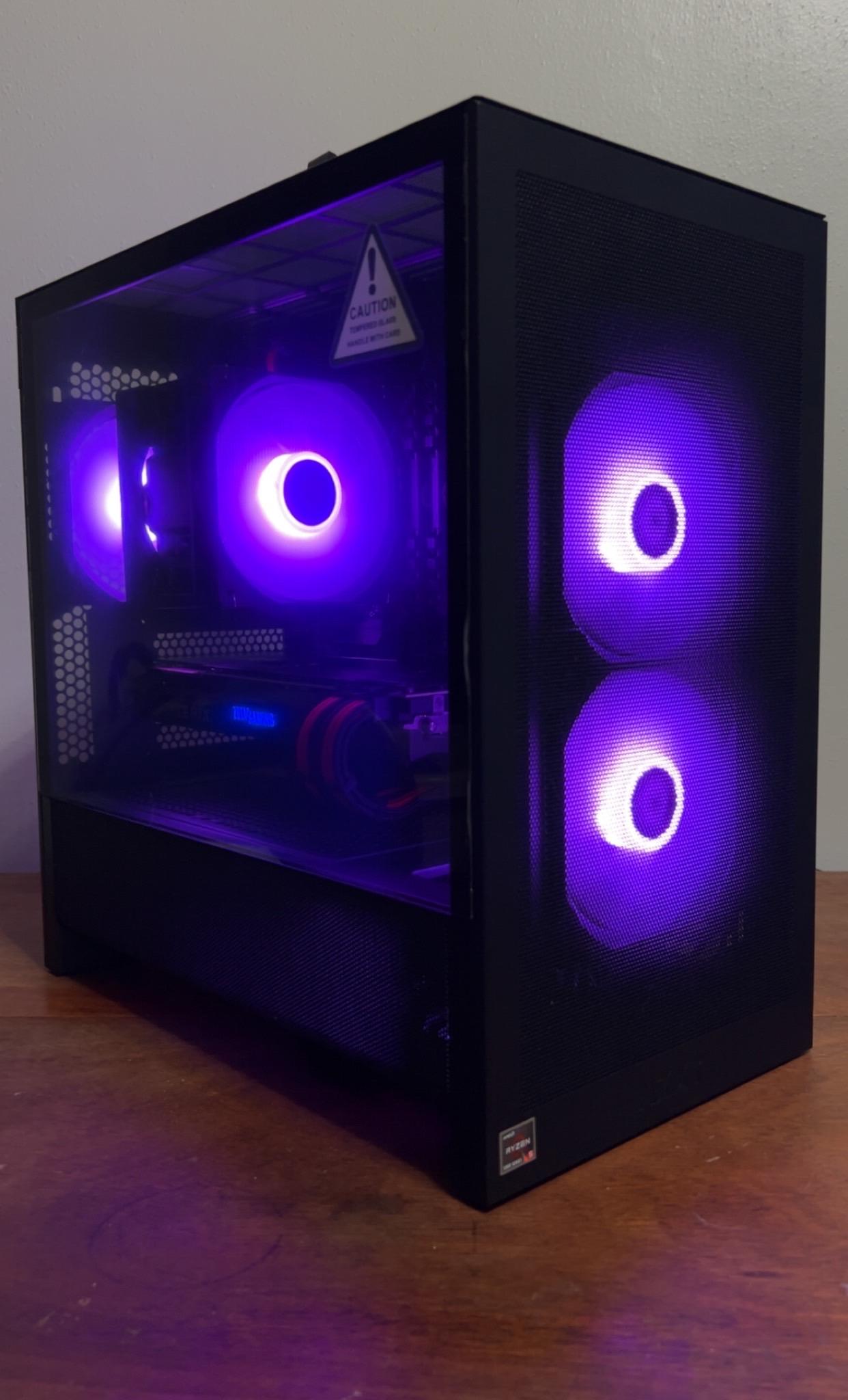 -1080p Gaming Computer-   Ryzen 5 5500 / RTX 2080 / 16GB DDR4 / 512GB SSD