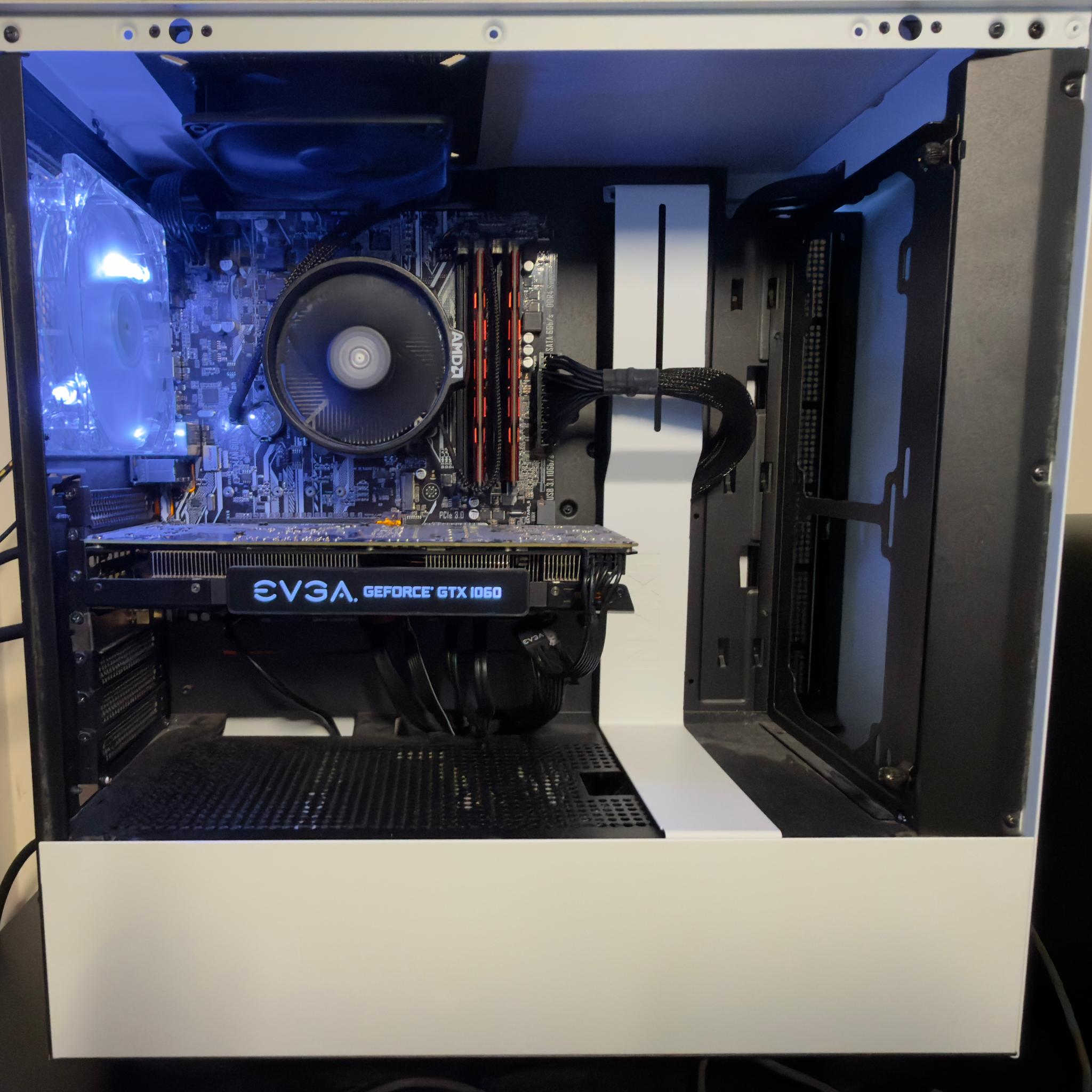 Entry-Level Gaming PC | GTX 1060 6GB | Ryzen 5 | 1TB HDD (Read Description For More Info!)