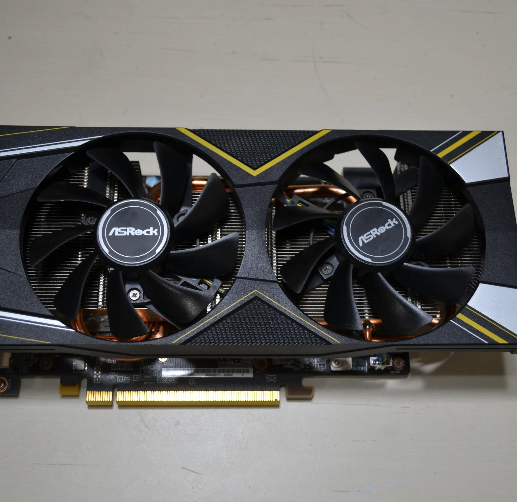 ASRock Rx 5600 XT 6gb GDDR6 Graphics Card