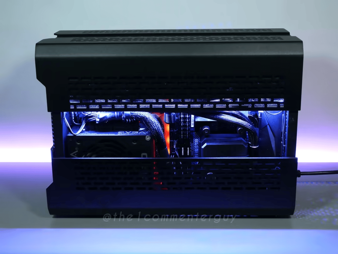 NIGHT SHIFT | RTX 3070 TI, Ryzen 7 5800x, 32gb ram ITX build