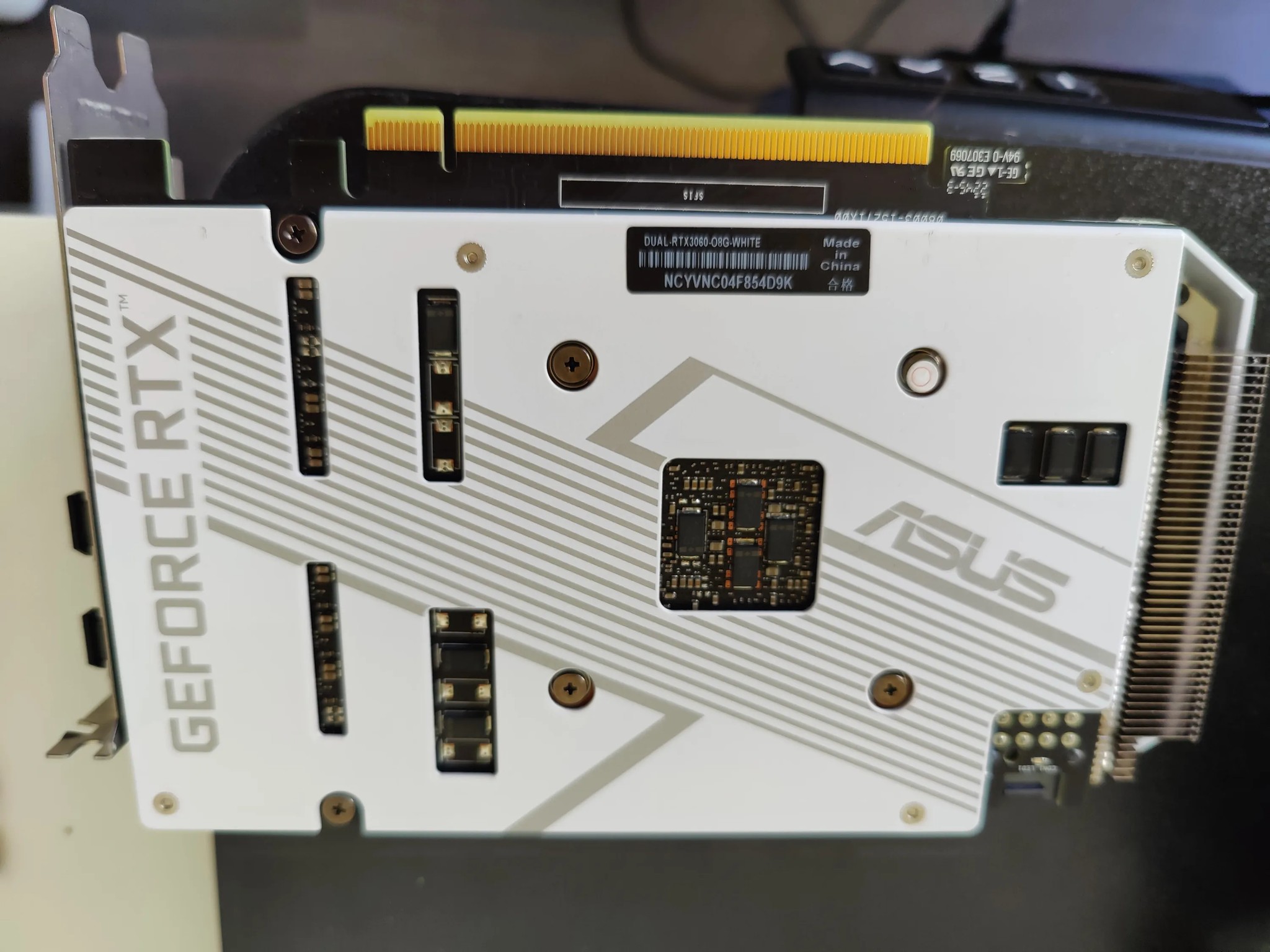 Asus RTX 3060 OC Dual white