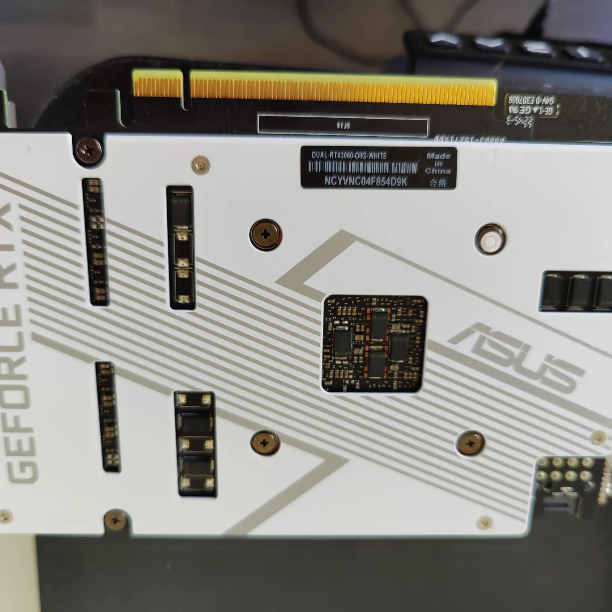 Asus RTX 3060 OC Dual white