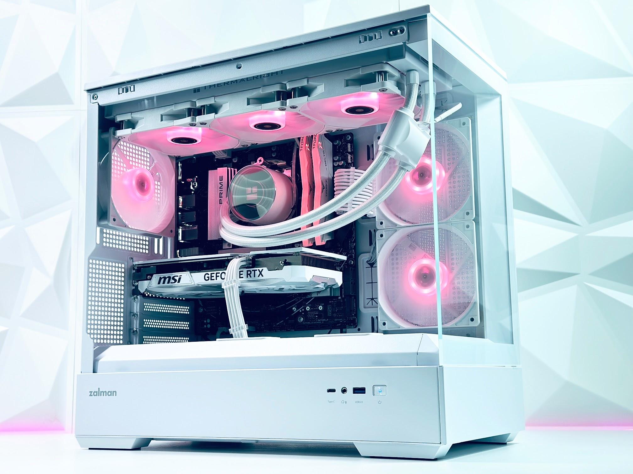 🤍🏔️1440p-4K Gaming PC❄️Nvidia RTX 4070 12GB❄️AMD Ryzen 7 5700X 8 core❄️32GB DDR4❄️1TB NVME