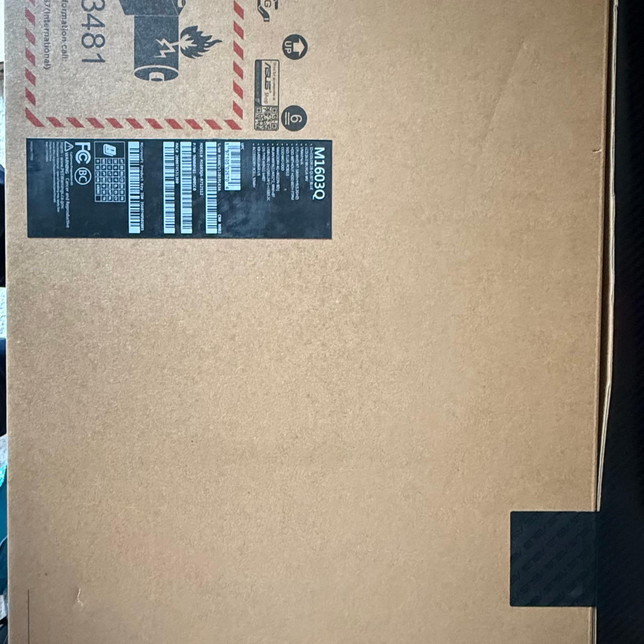 ASUS VivoBook M1603QA AMD Ryzen 7  5800HS,12 GB DDR4 RAM512GB New Factory Sealed