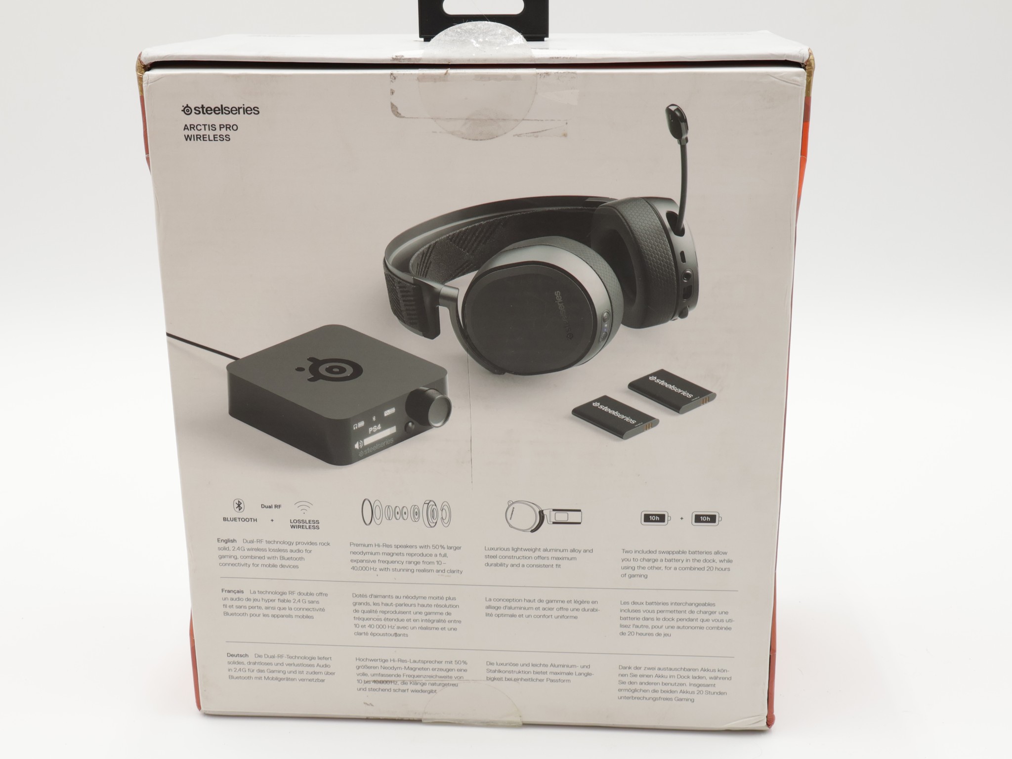 SteelSeries Arctis Pro Wireless Gaming Headset – PC / PS5 –  Refurbished w/ Original Packaging