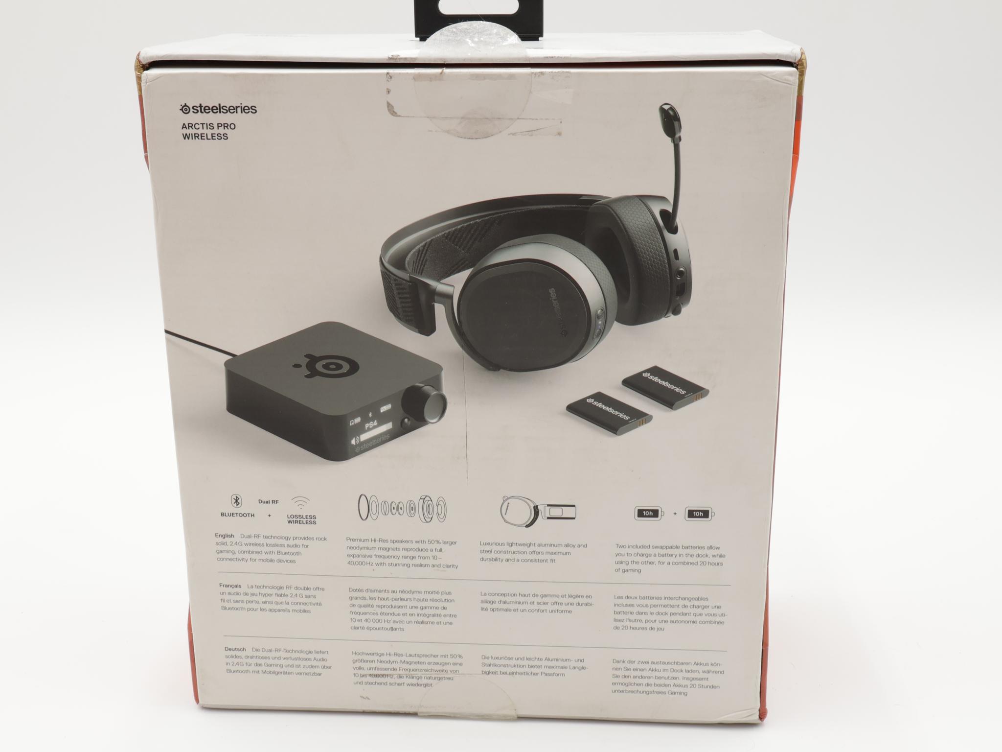 SteelSeries Arctis Pro Wireless Gaming Headset – PC / PS5 –  Refurbished w/ Original Packaging