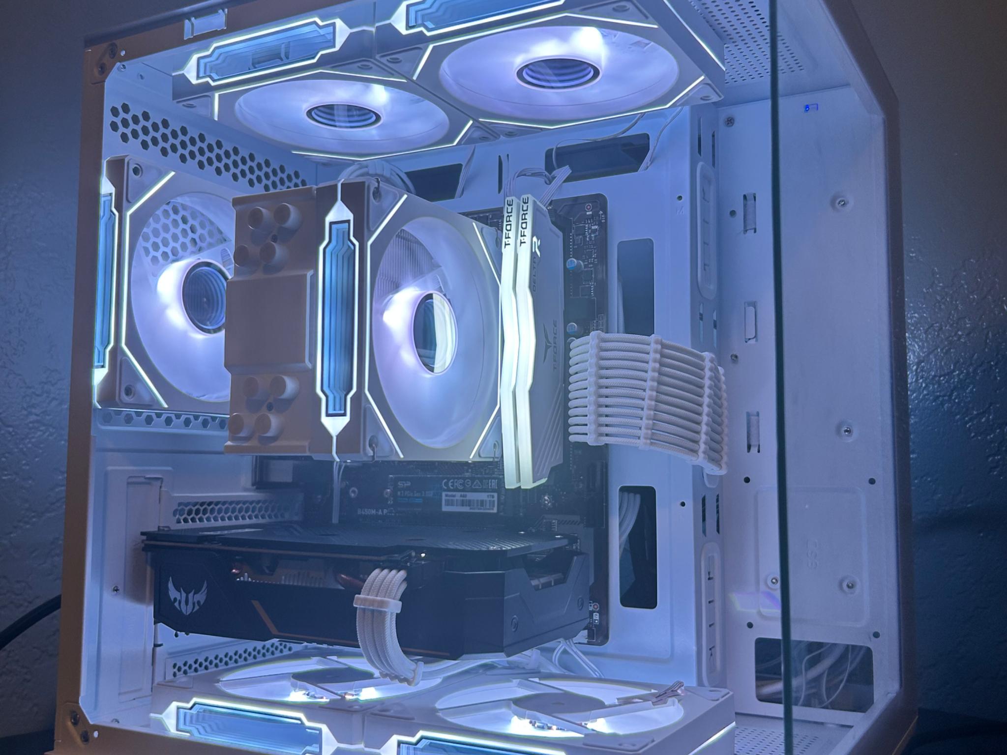 White Budget Gaming PC | RYZEN 5 3600 | 1660 SUPER | 16GB RAM | 1TB SSD | Win 11