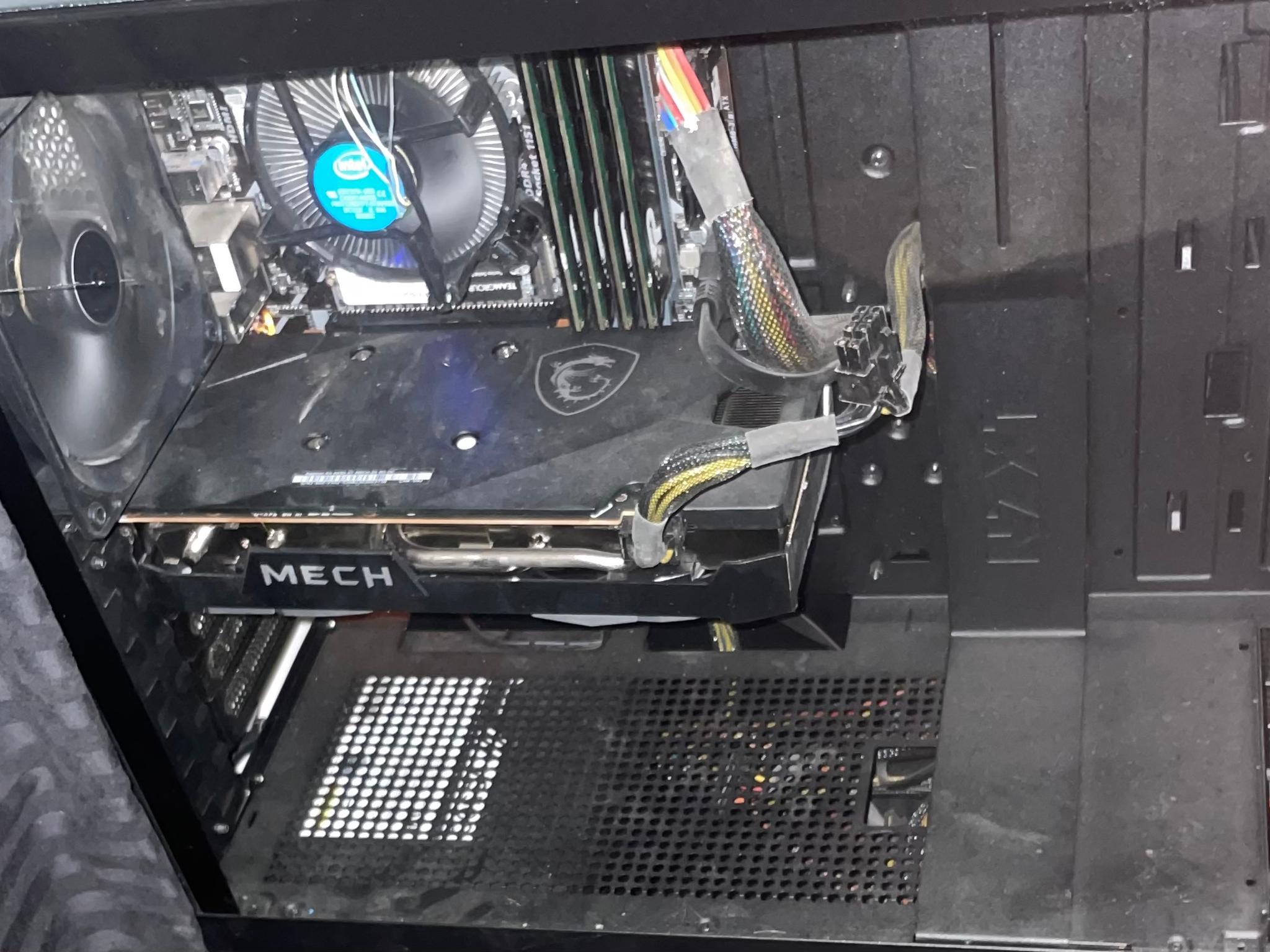 Low profile budget gaming pc  i5-9400f l RX6650 XT l 16gb ram l 500gb m.2 SSD