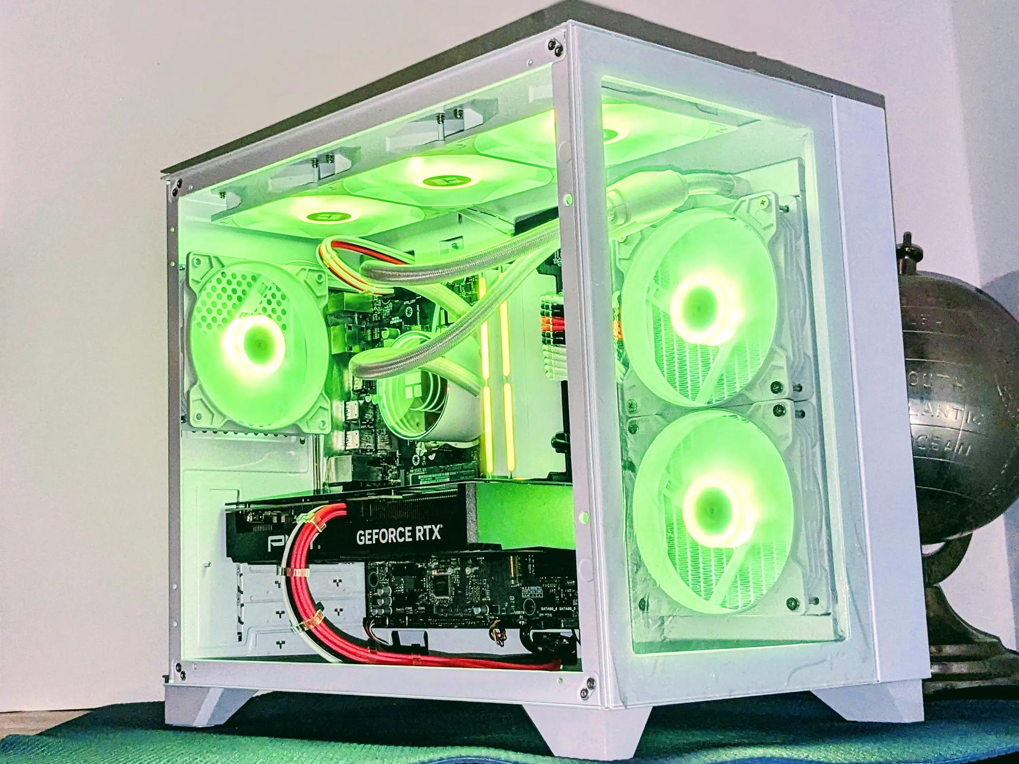 (Liquid🌊Cooled) RTX 4070 12GB| I7-11700F| 32GB Ram(DDR4)| 1TB Samsung NVMe/SSD| Windows 11