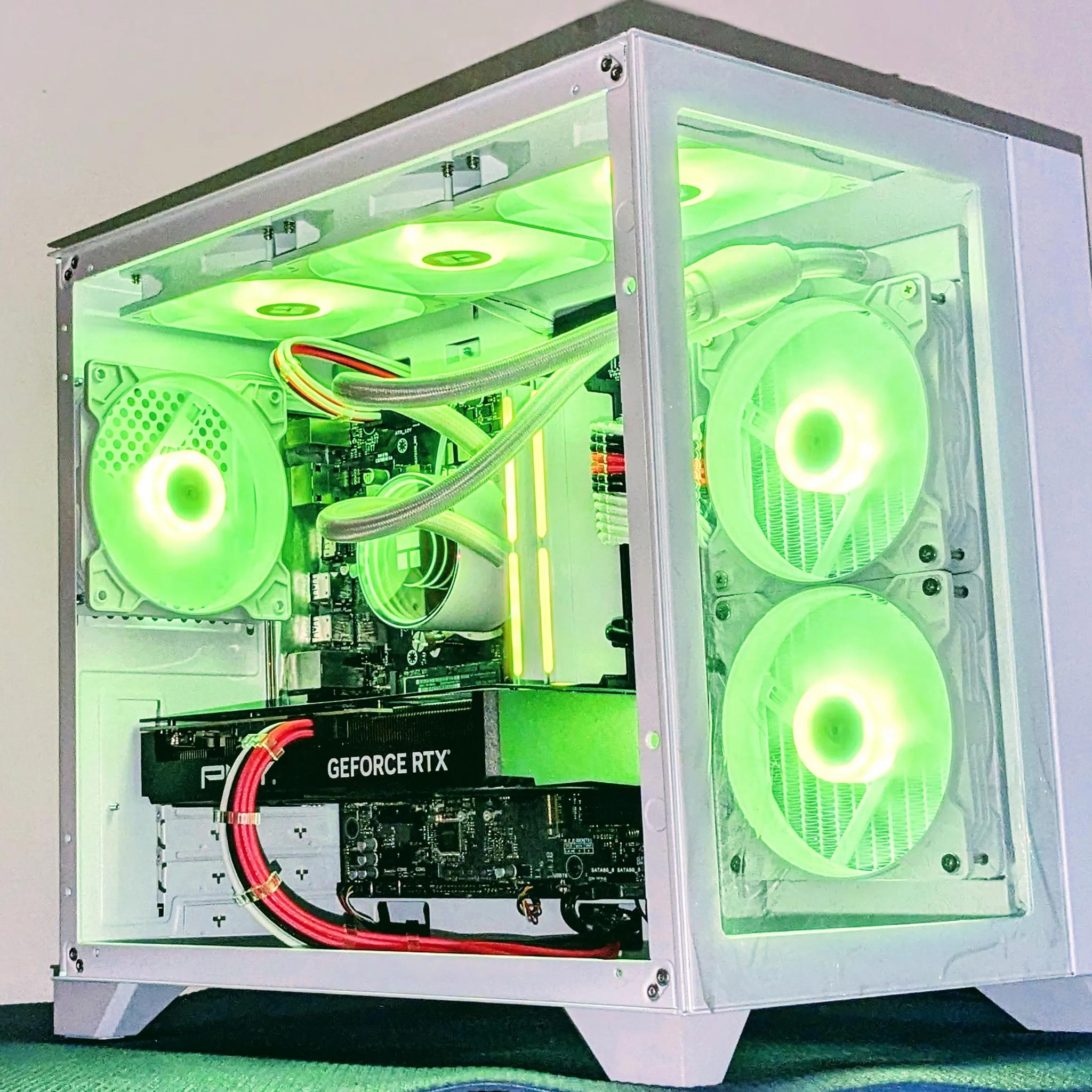 (Liquid🌊Cooled) RTX 4070 12GB| I7-11700F| 32GB Ram(DDR4)| 1TB Samsung NVMe/SSD| Windows 11
