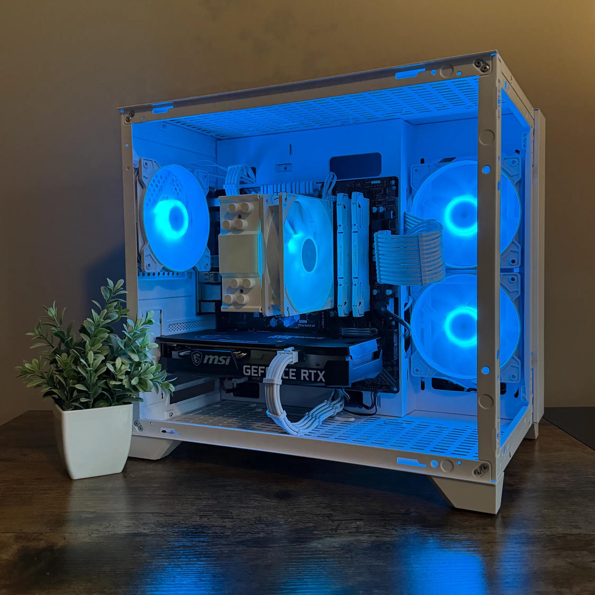 🎮 Balanced Gamer ⚖️ | RTX 3060 | Ryzen 5 5600 | 16GB RAM | 512GB SSD |⚪ High Performance Gaming PC⚪