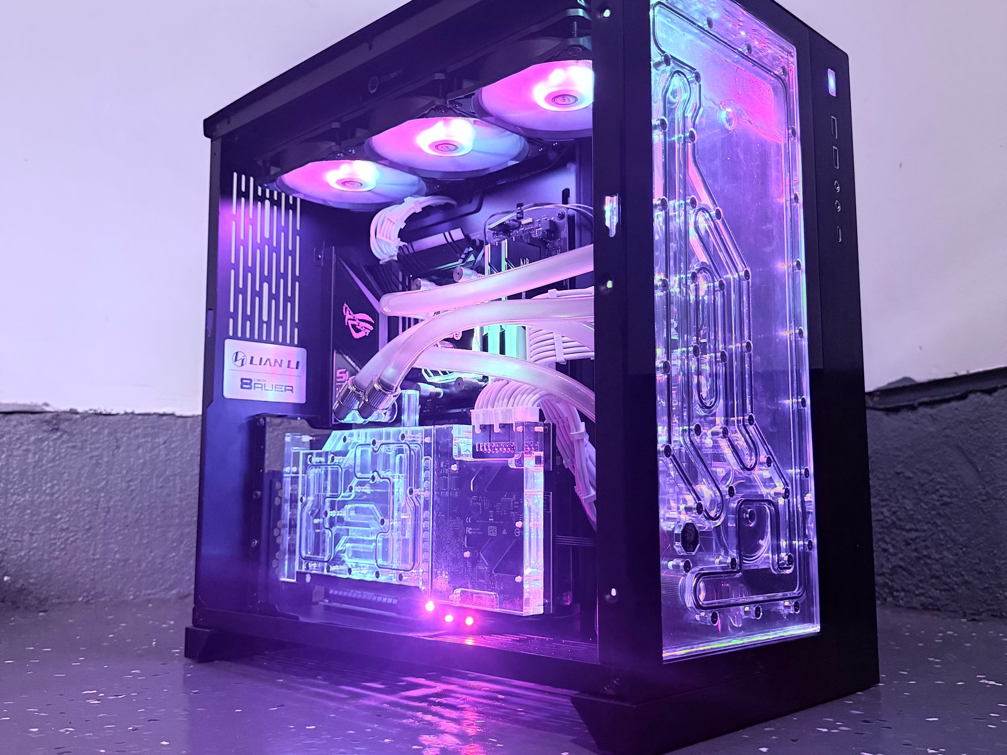 💧"Liquid Nebula"🌈| 4k Gaming | Ryzen 9 5900X | RTX 3080 Ti | 32GB Ram | 1TB NVMe | Free Shipping