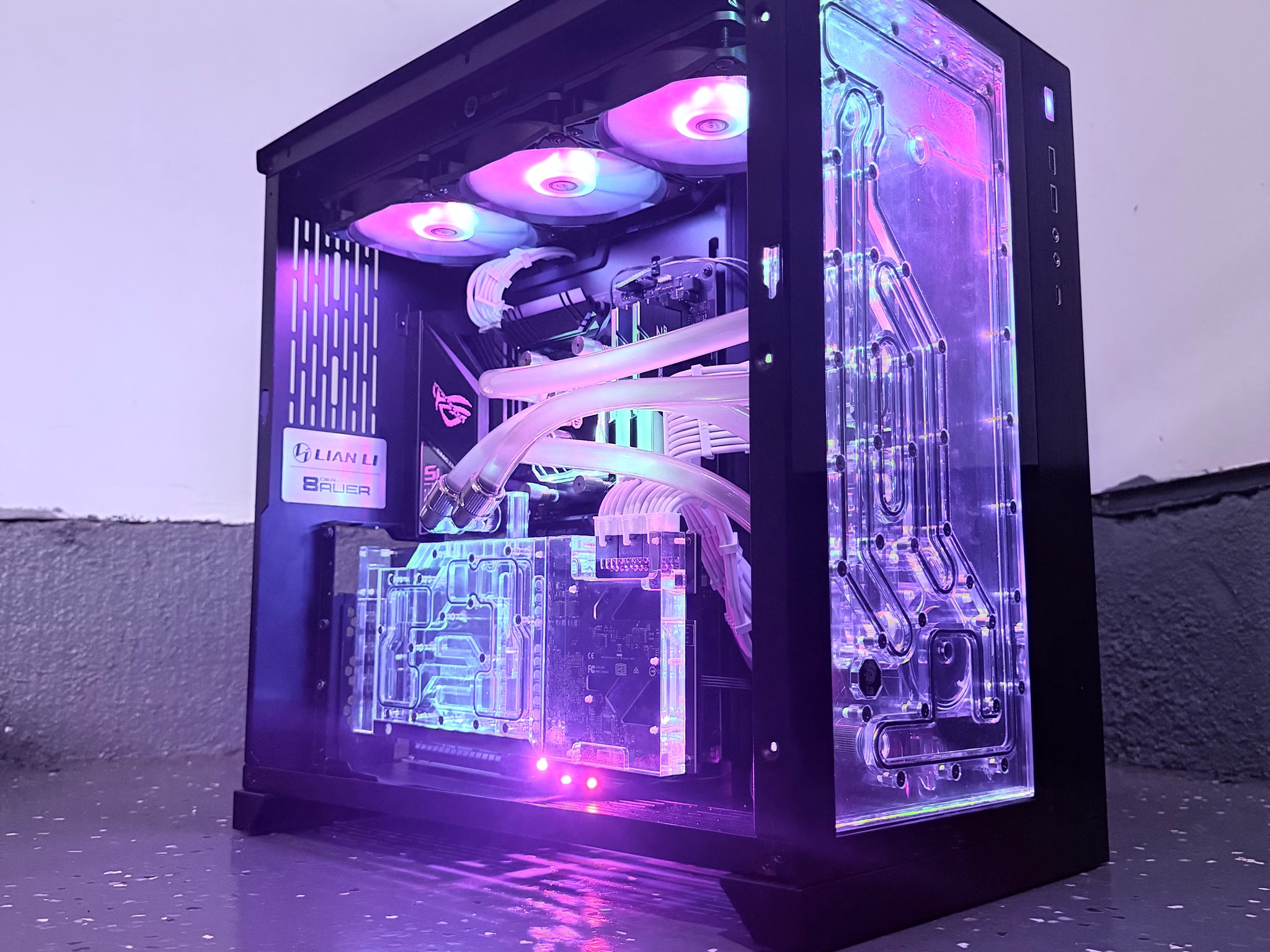 💧"Liquid Nebula"🌈| 4k Gaming | Ryzen 9 5900X | RTX 3080 Ti | 32GB Ram | 1TB NVMe | Free Shipping