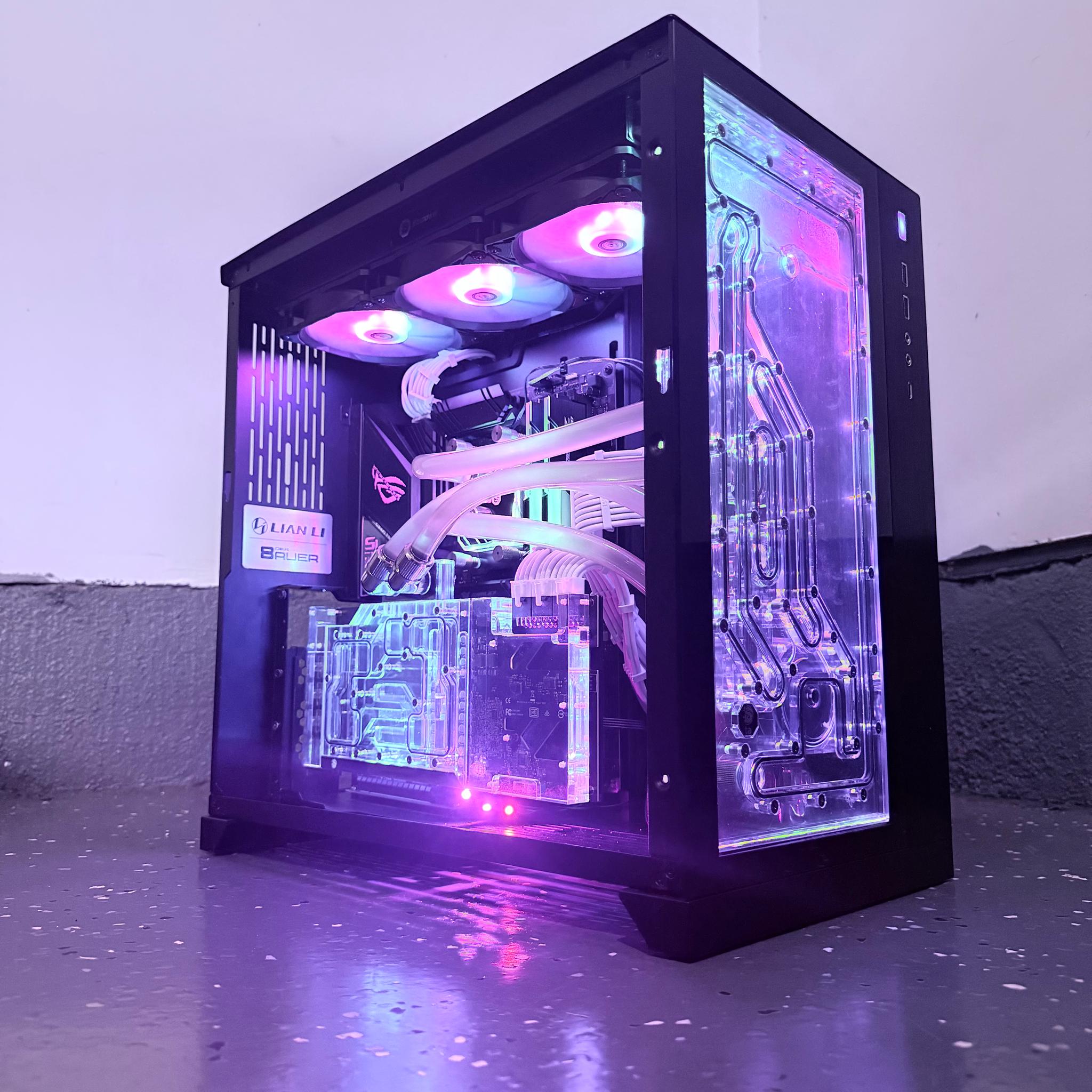 💧"Liquid Nebula"🌈| 4k Gaming | Ryzen 9 5900X | RTX 3080 Ti | 32GB Ram | 1TB NVMe | Free Shipping