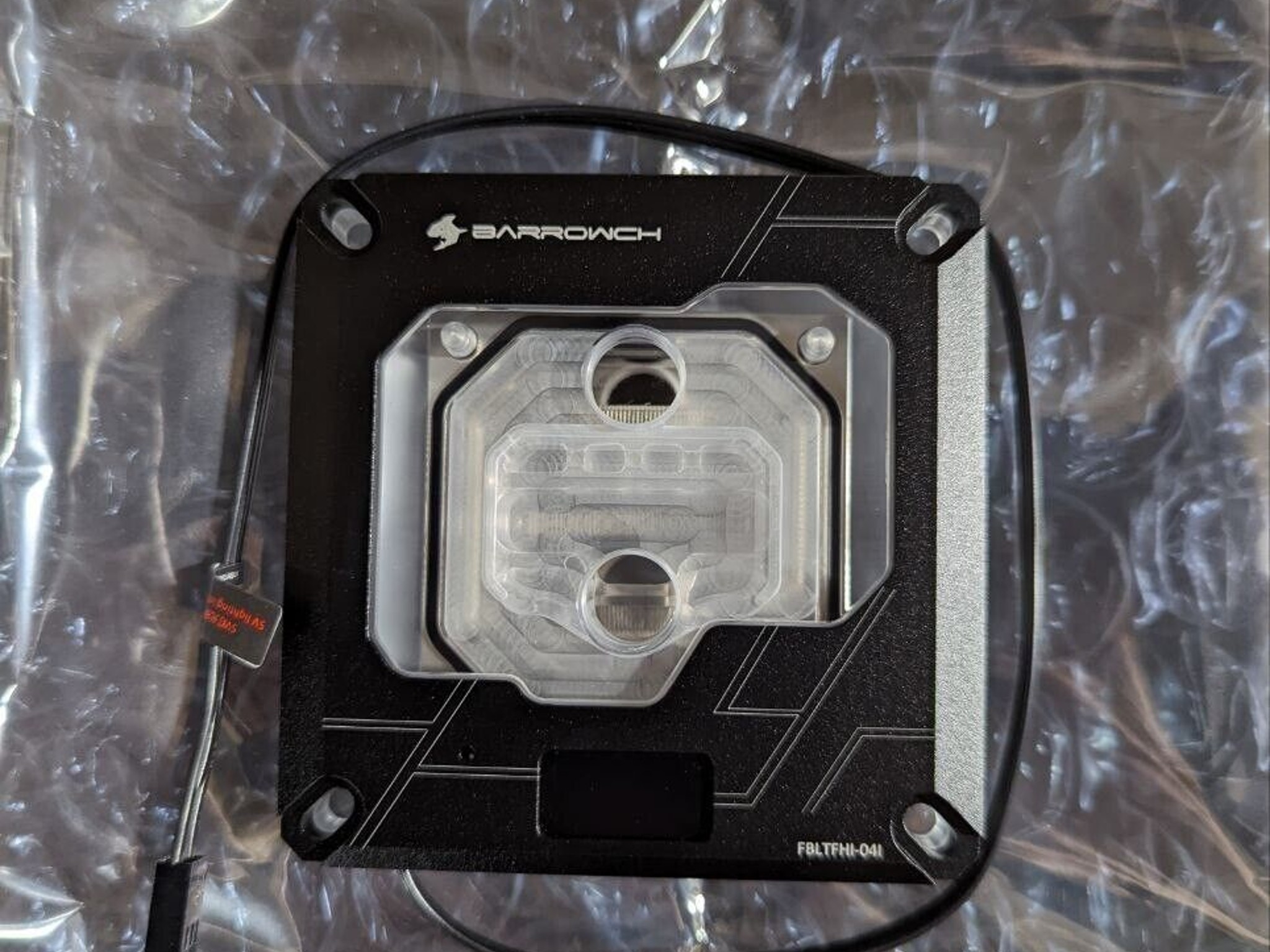 Barrowch 115x/x99/x299 platform TFT Digital display CPU Water Block FBLTFHI-04I