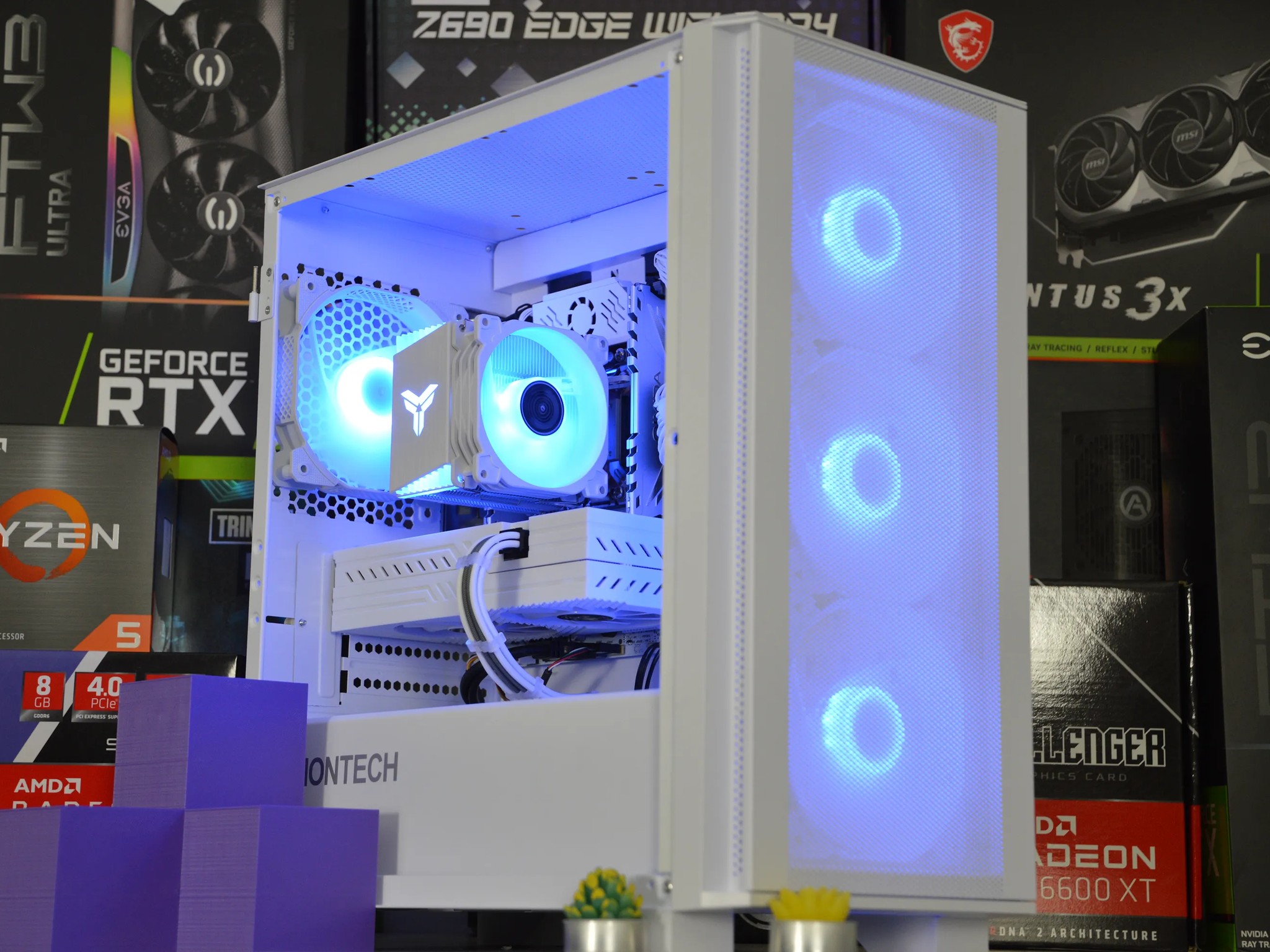 ❄️🌨| RX 580 8GB | INTEL XEON E5 2670 V3 | 16GB RAM | 1TB SSD | Crystal Snow |