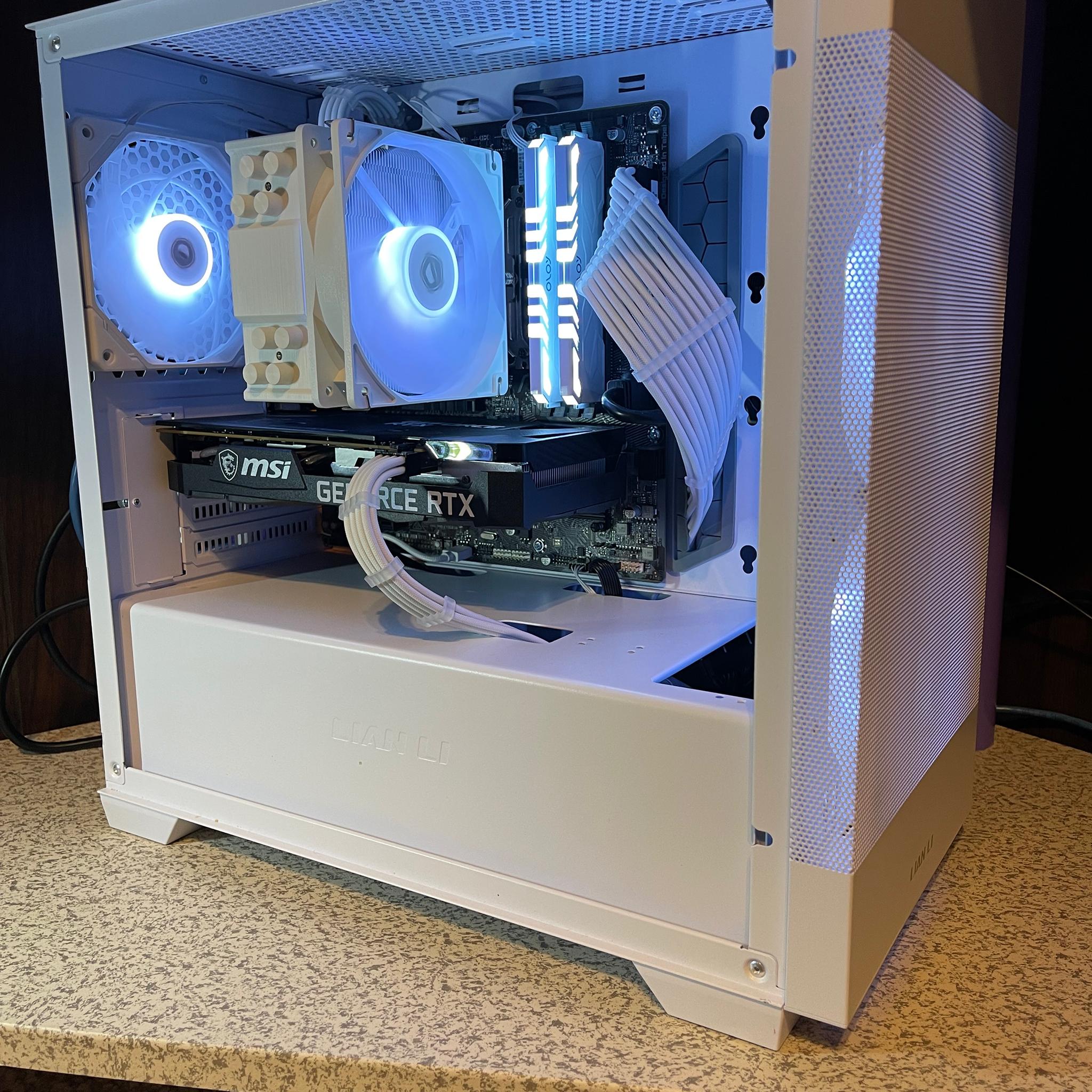 | Ice Saber | RTX 3060ti / i3 12100f | New Build |