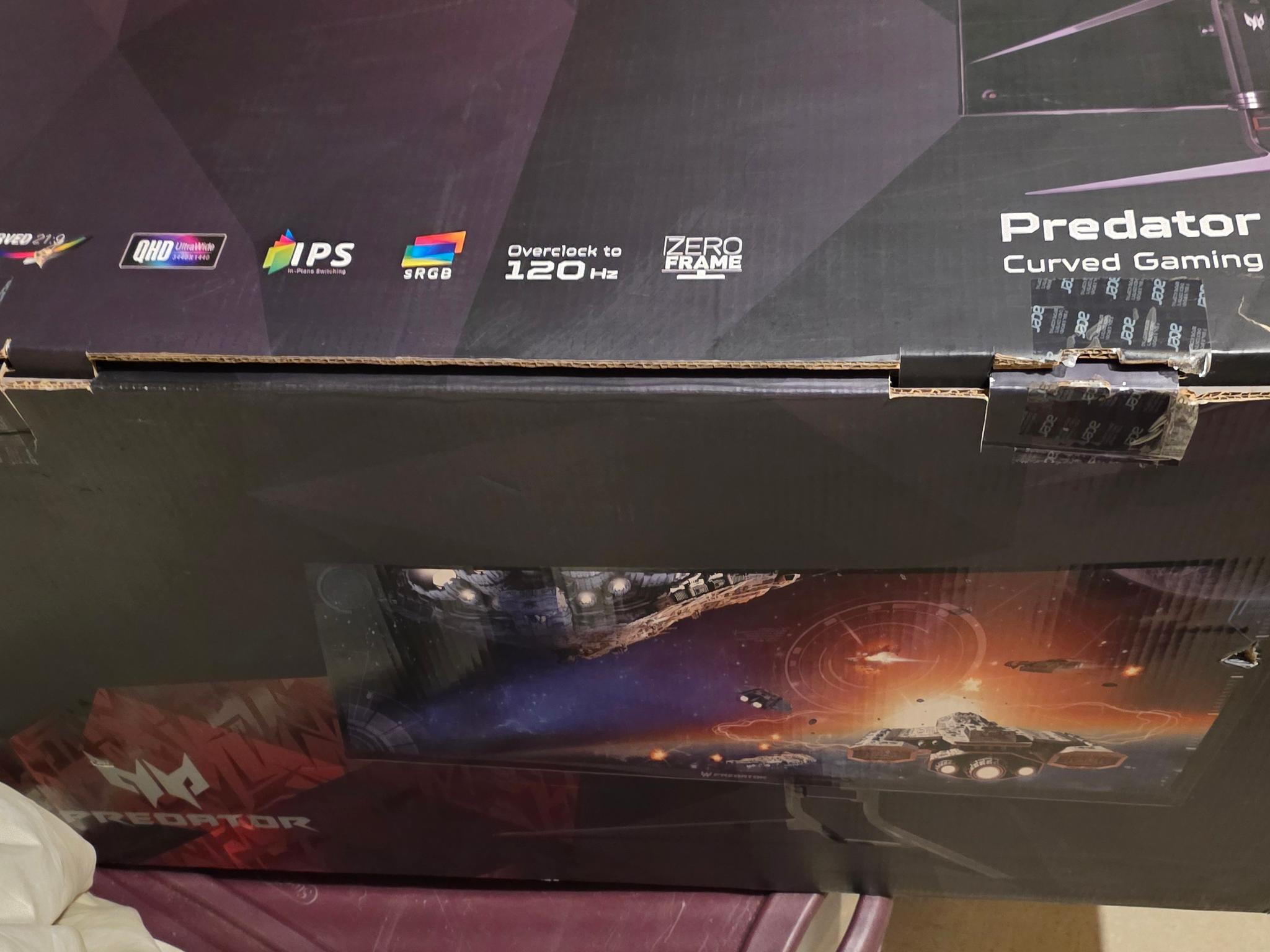 Acer Predator X34p 100Hz 120Hz overlock