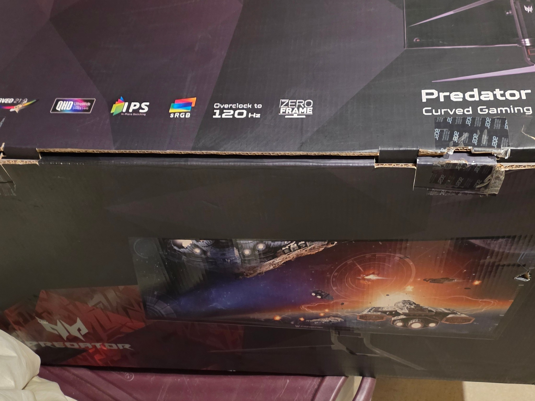 Acer Predator X34p 100Hz 120Hz overlock