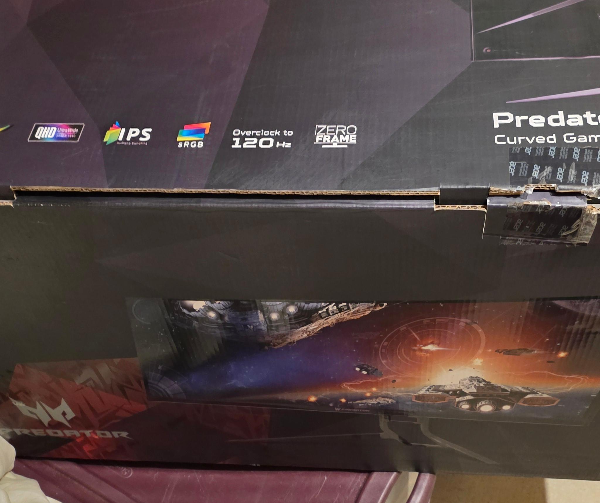 Acer Predator X34p 100Hz 120Hz overlock