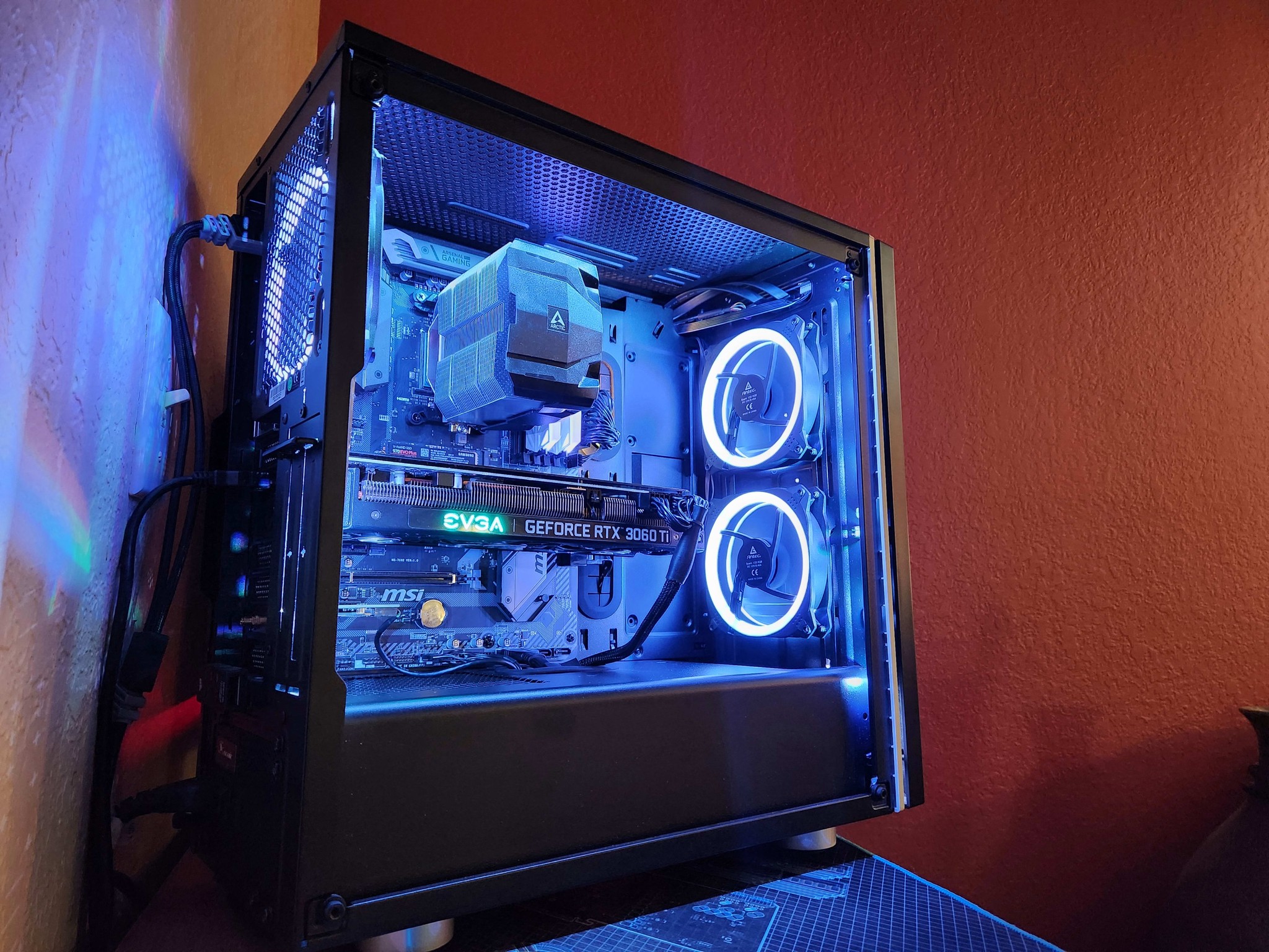 Awesome Mid Level PC, RTX 3060ti, Ryzen 5600G, 16GB 4000 MT/s Ram, Windows 11