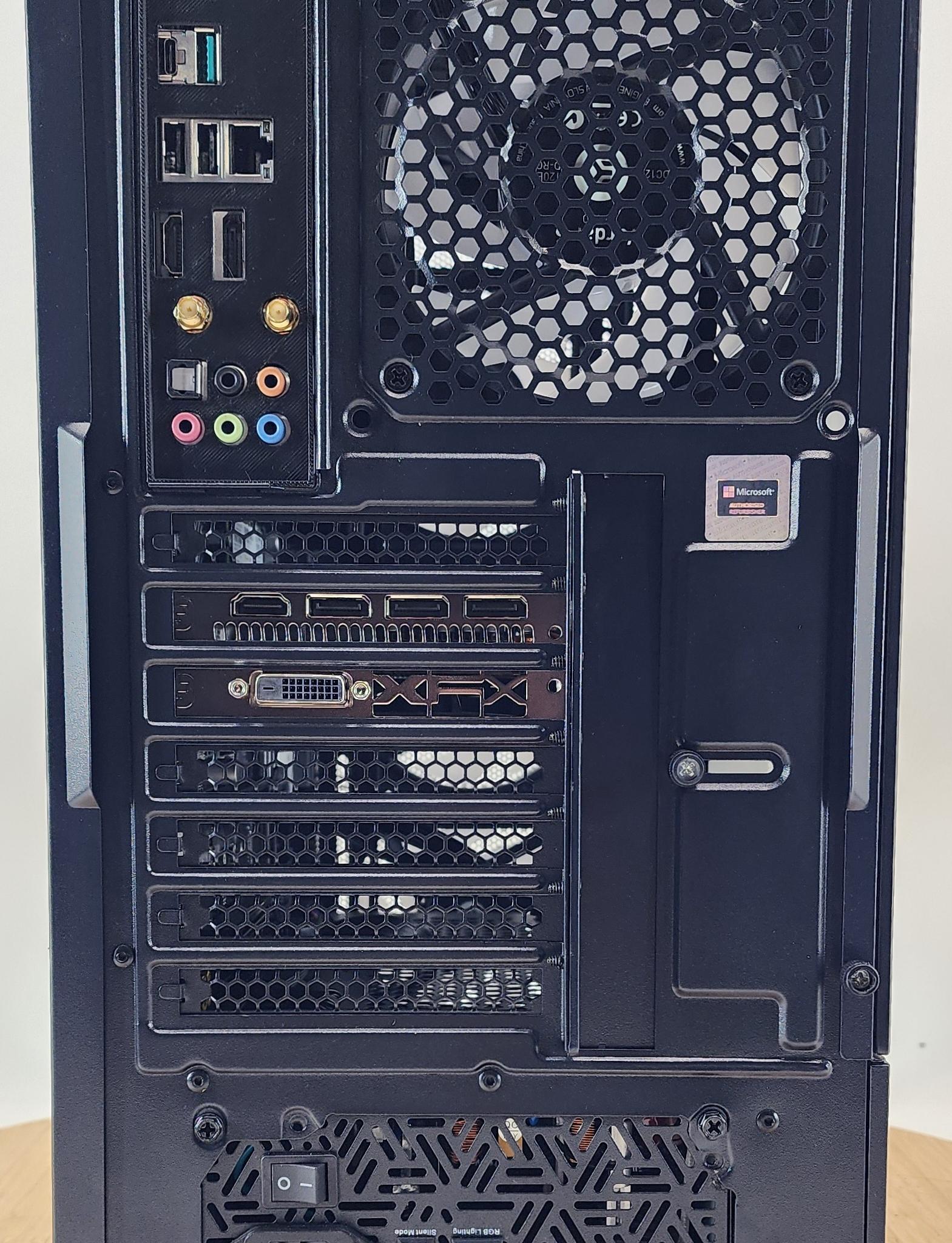 Gaming PC Ryzen 7 3700X 16GB RAM 512GB SSD RX 580 8GB Windows 11 PC