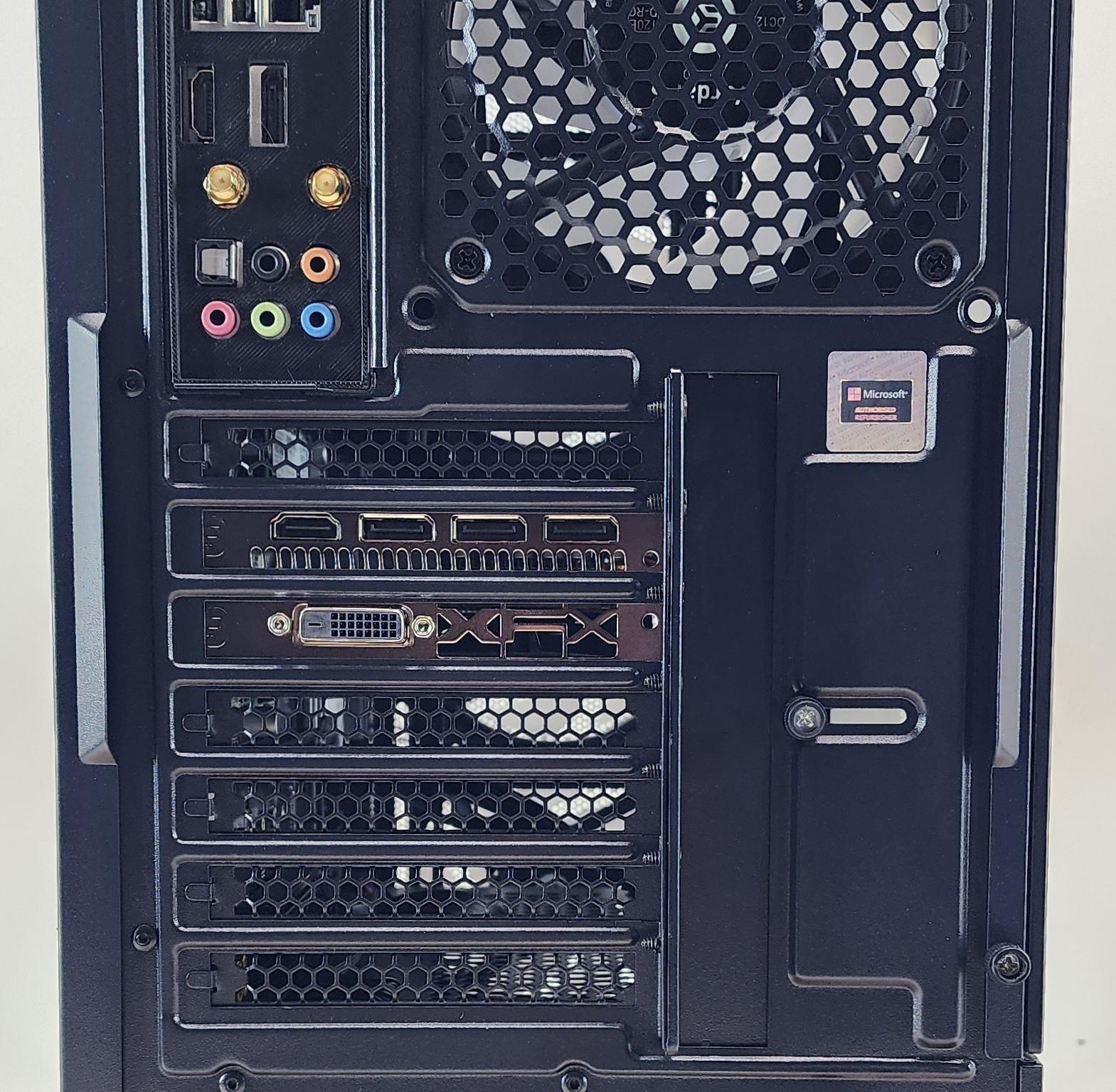 Gaming PC Ryzen 7 3700X 16GB RAM 512GB SSD RX 580 8GB Windows 11 PC