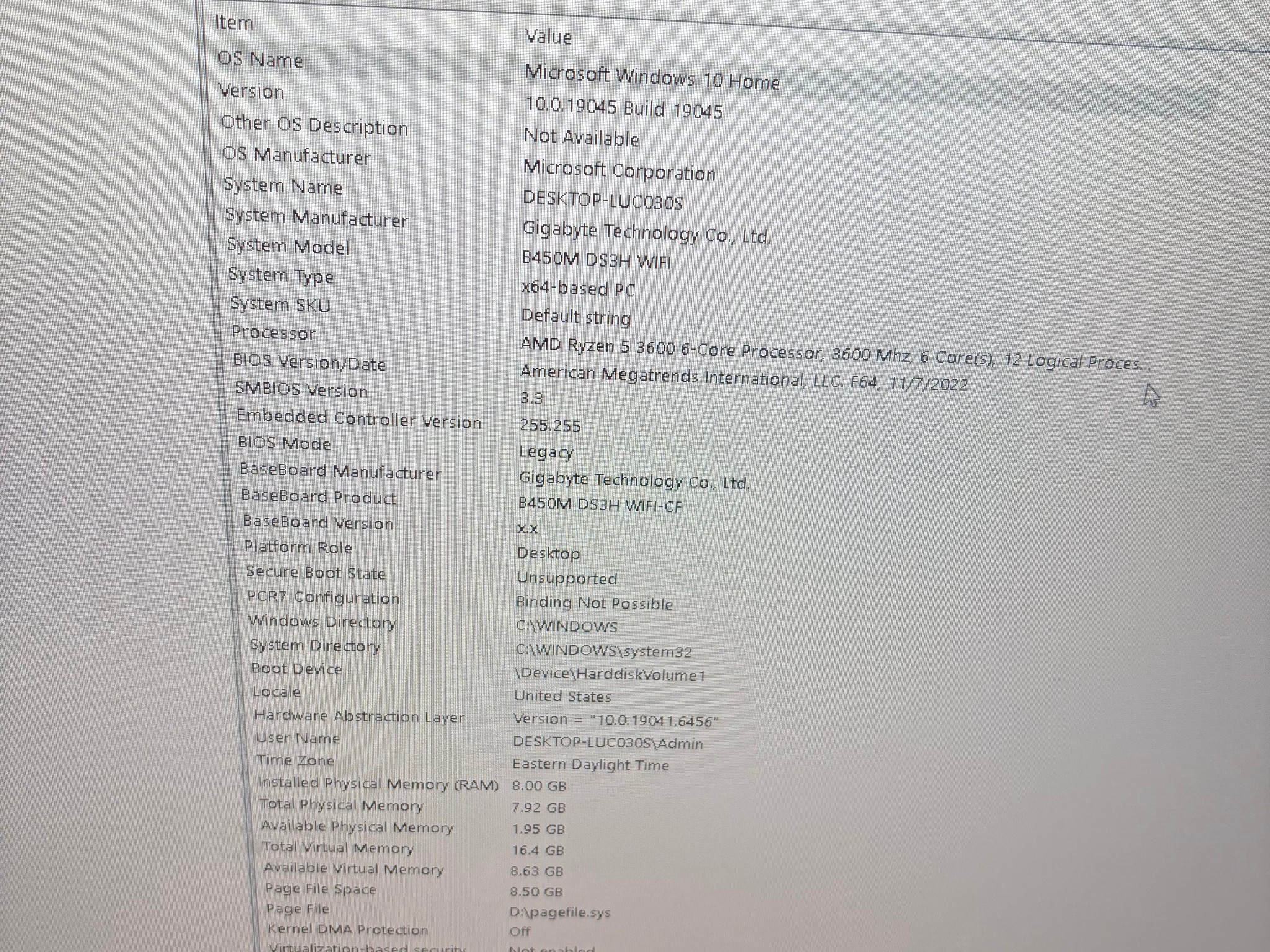 Radeon RX 580 8GB Custom Gaming PC - Ryzen 5 3600, 8GB RAM, 256GB SSD