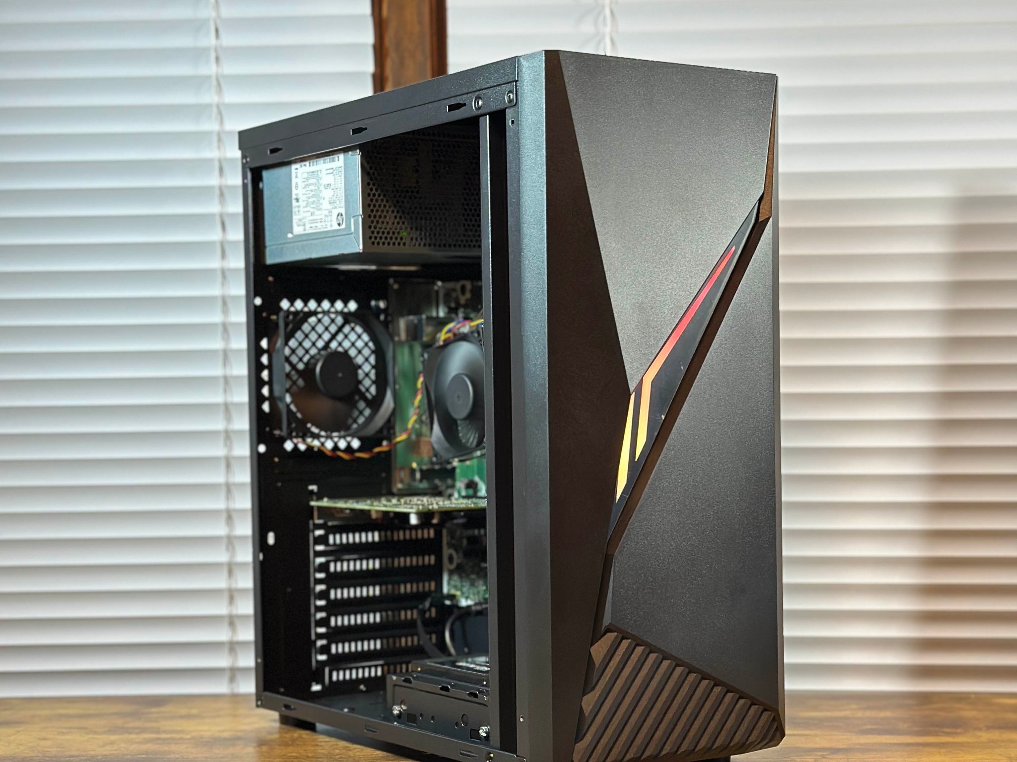 AMD 4GB GPU | Intel i5 6400 | 12GB DDR3 | 1.25TB Storage | Win11 | WIFI | 1080P Budget Gaming PC