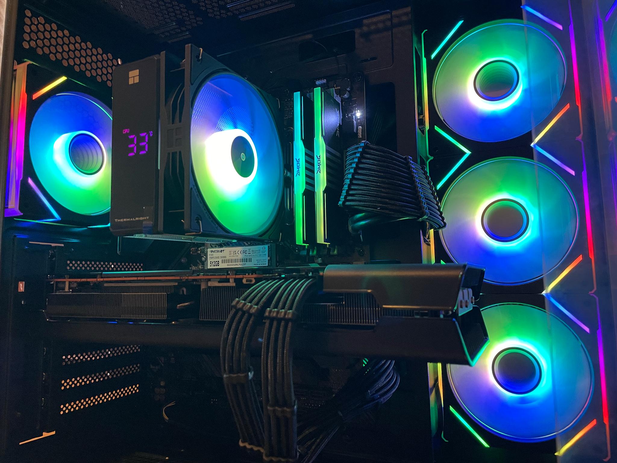 AMD Gaming PC (Ryzen 7 3800X | RX 6800 | 32GB RAM | 512GB SSD | Wifi + BT)