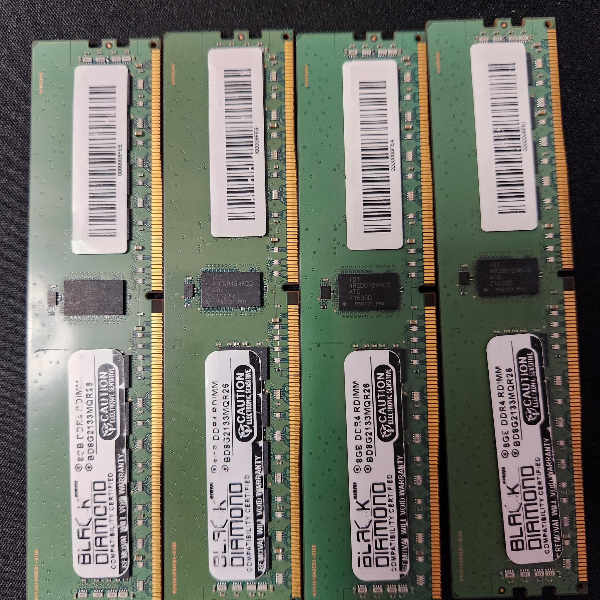 14 Sticks of DDR4 Ram "Not Working"