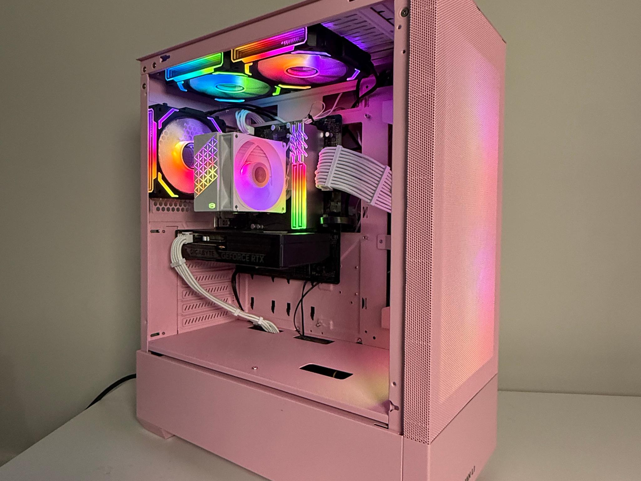 🌸 Lian Li Pink Gaming PC –RTX 5060 8gb|16gb RAM, 1TB SSD