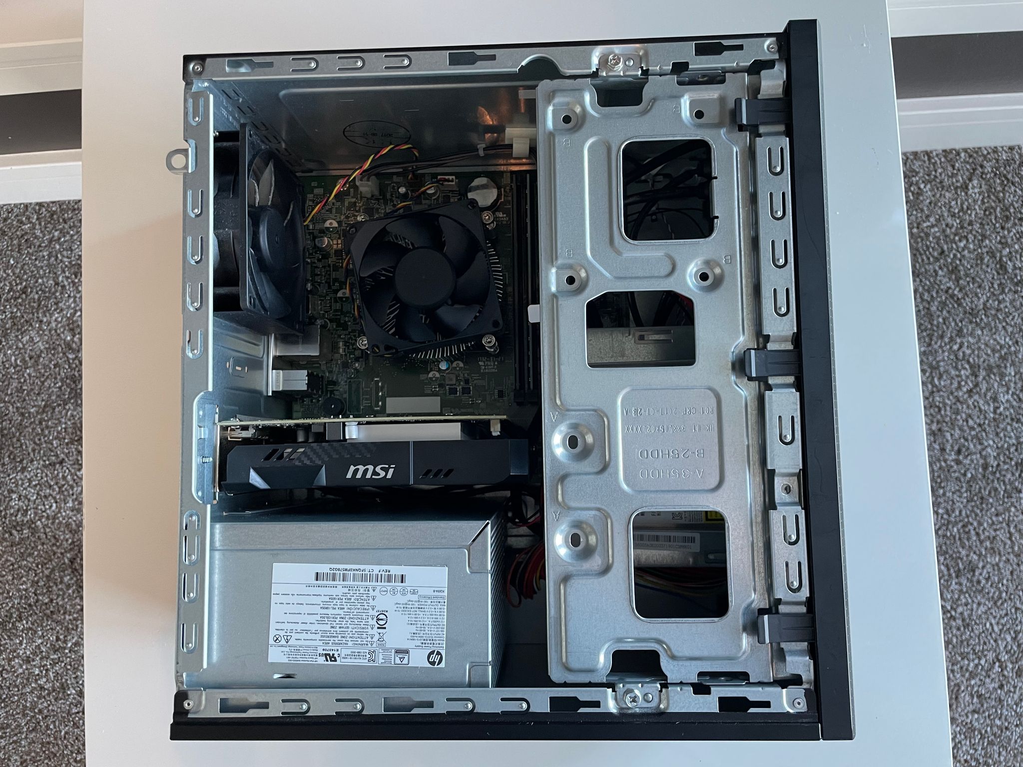 HP Pavilion Budget Gaming PC! i5-7600 12GB RAM Radeon RX560 4GB 256SSD