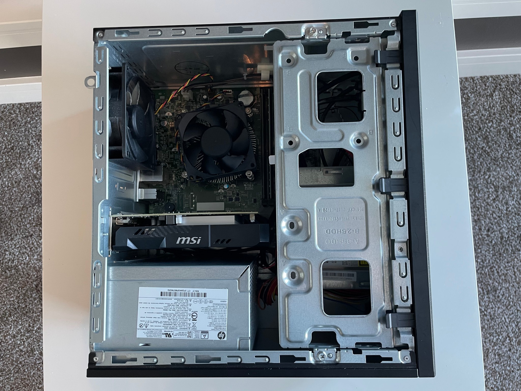 HP Pavilion Budget Gaming PC! i5-7600 12GB RAM Radeon RX560 4GB 256SSD