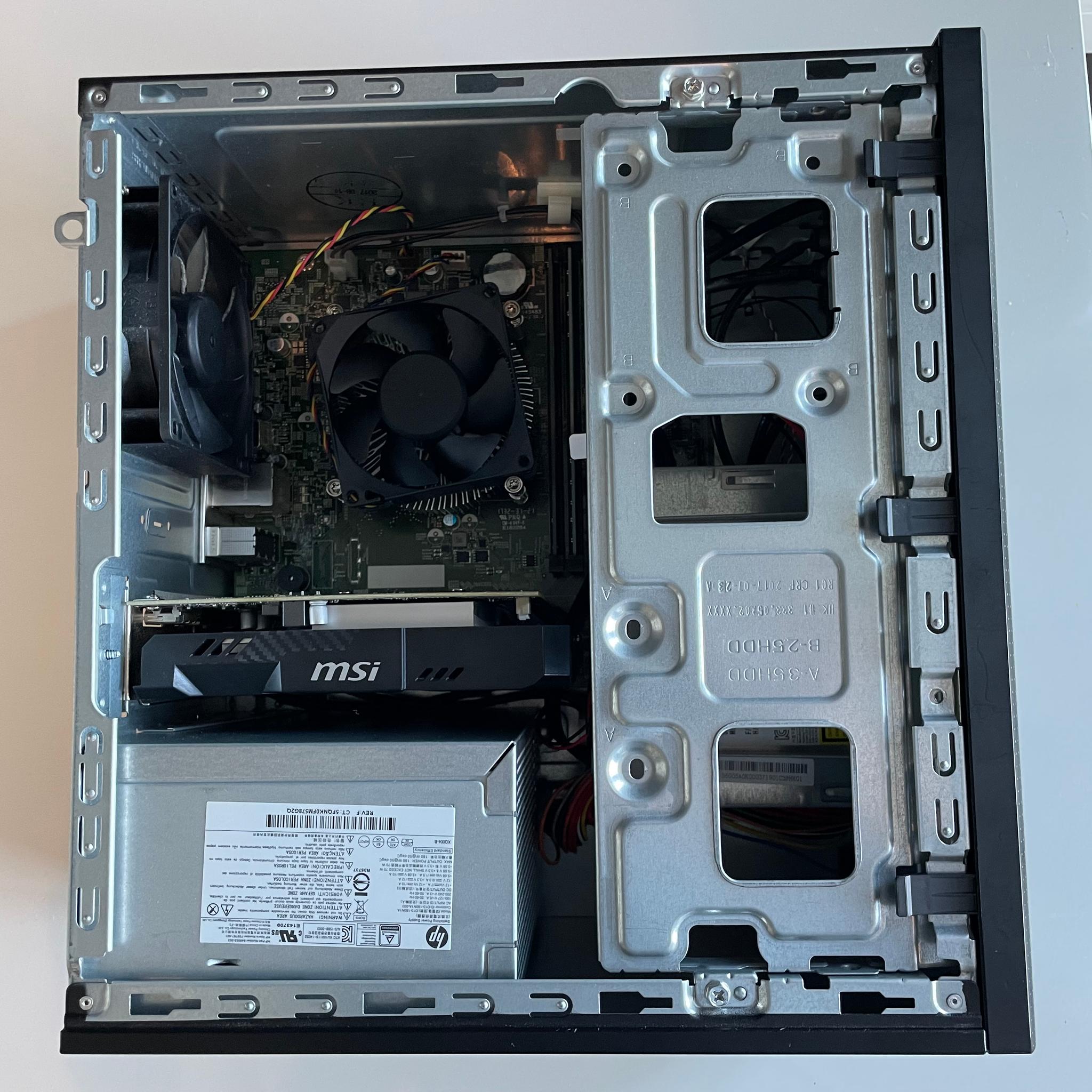 HP Pavilion Budget Gaming PC! i5-7600 12GB RAM Radeon RX560 4GB 256SSD