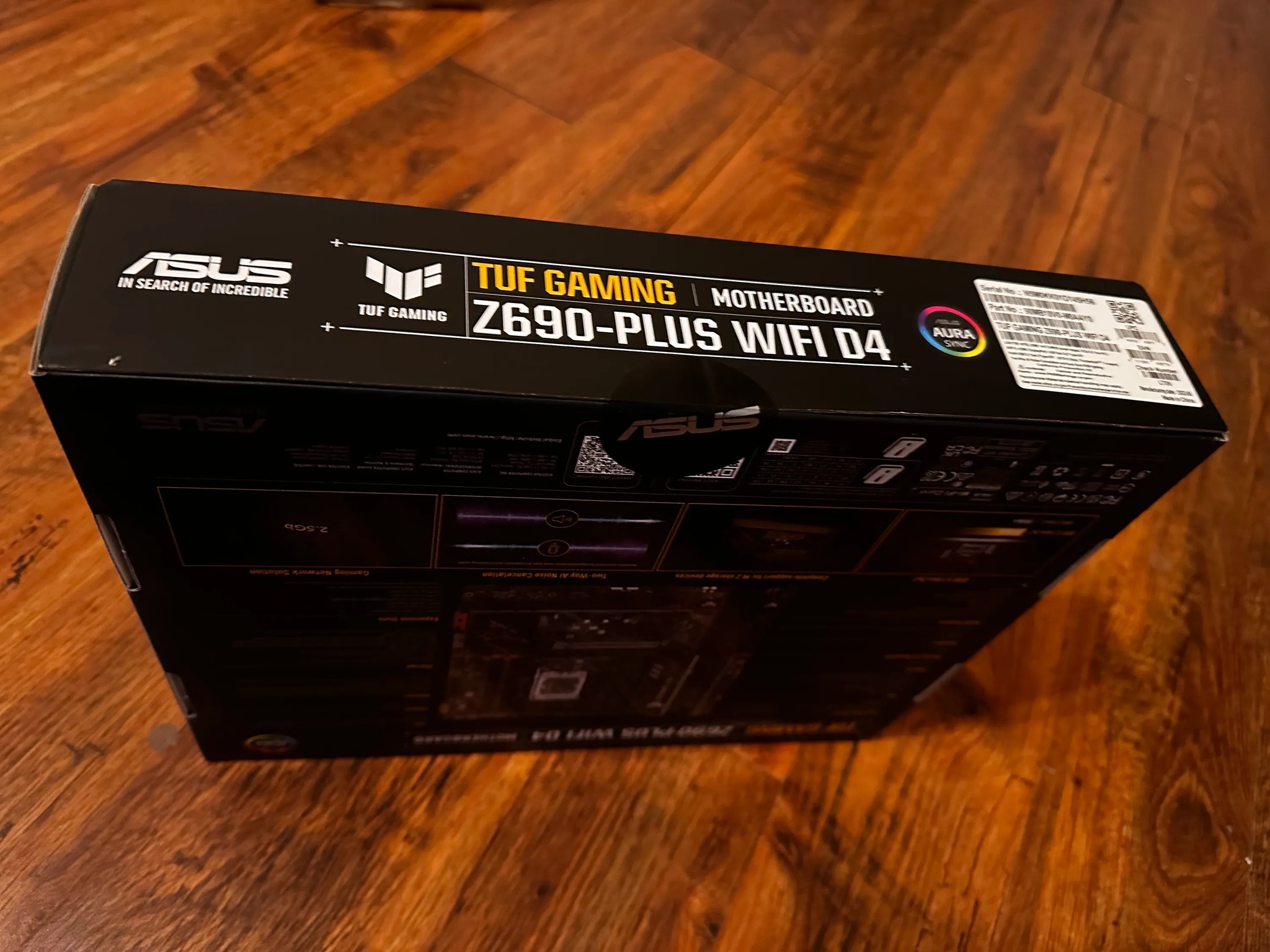 BNIB ASUS Z690-PLUS TUF Gaming WiFi DDR4 Intel LGA 1700 ATX Motherboard