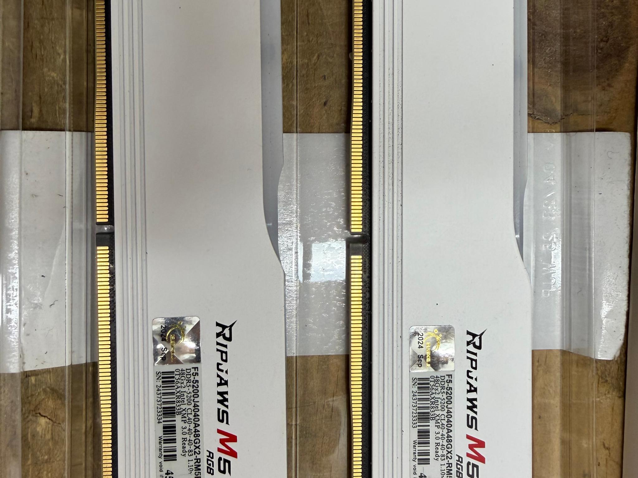96GB Gskill RIPSAW M5 RGB 5200