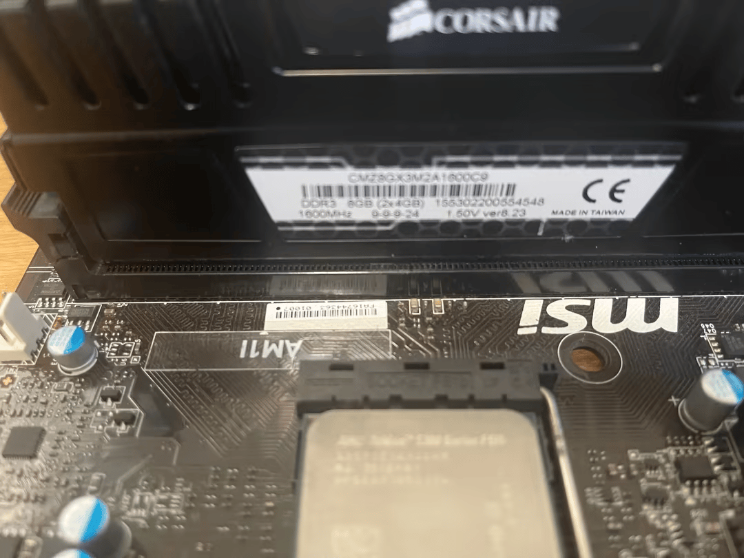 CPU/MOBO/Ram COMBO - AMD Athlon 5350 with MSI Mini ITX Motherboard and 8GB Ram