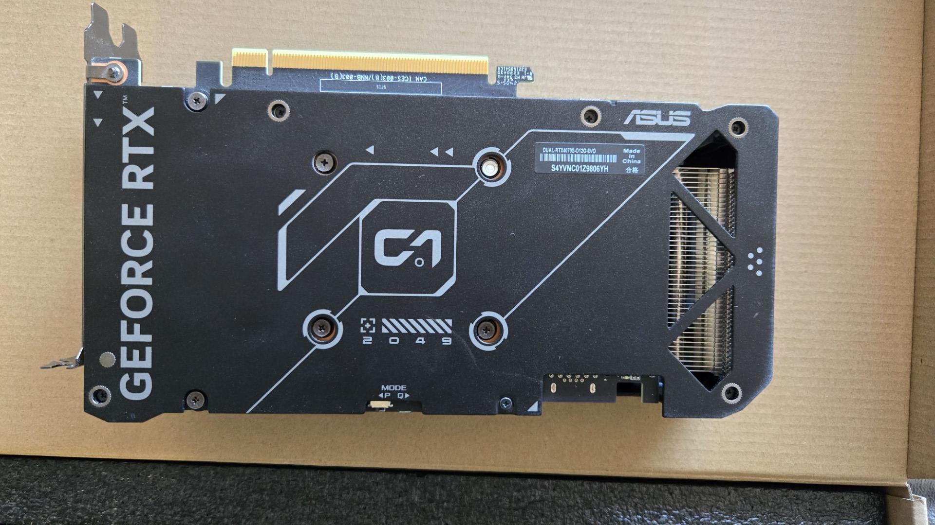 Asus DUAL EVO OC GeForce RTX 4070 SUPER
