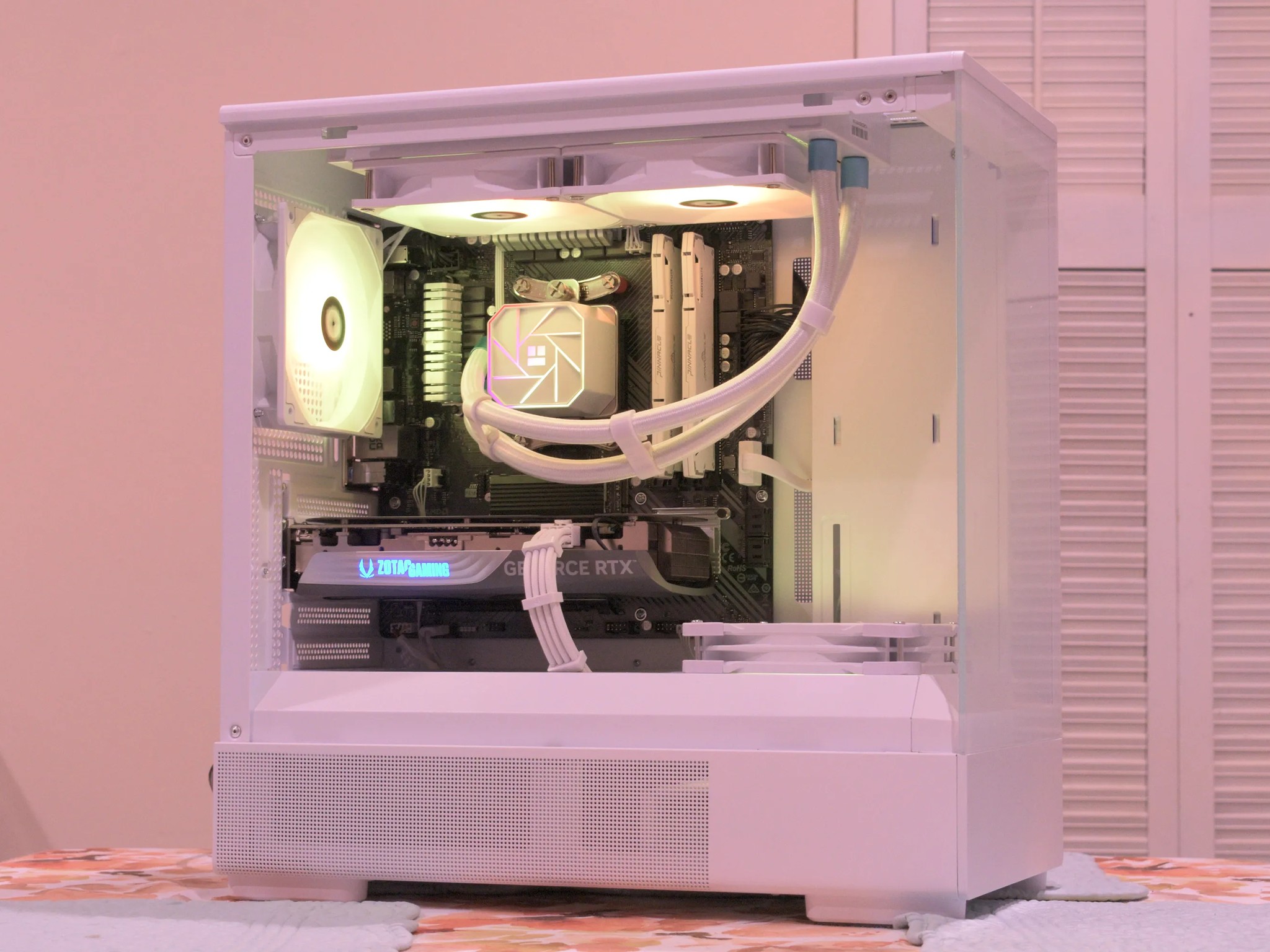 RTX 4070 12GB Gaming PC 1440P ⬜🟪 Ryzen 7 5700X3D ⬜🟪 32GB DDR4 ⬜🟪 1TB NVME SSD ⬜🟪 Wifi/BT RGB