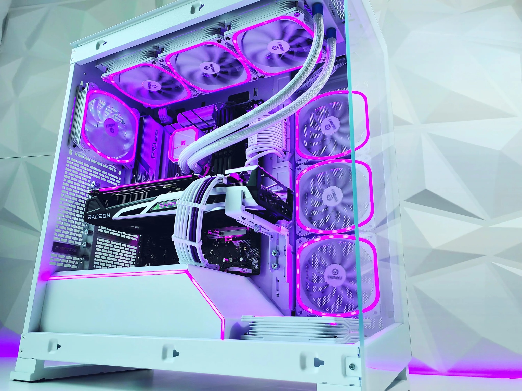 👑❄️Liquid Cooled  Gaming PC🟣AMD RX 6900 XT 16GB🟣Intel i7 12700KF 12 core🟣32GB DDR4🟣1TB