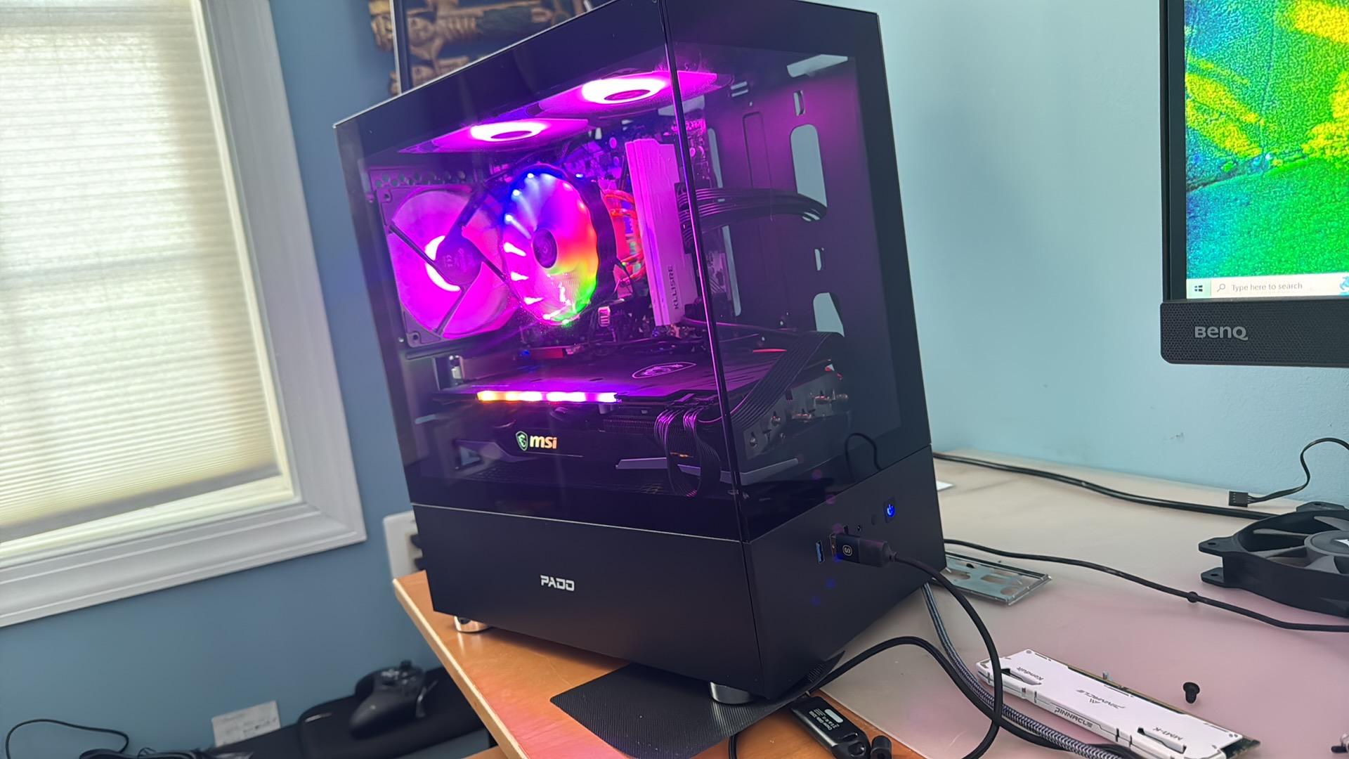 New gaming PC, ryzen 5800x3d, rx6800(similar to rtx 4070) 32 gig ram, 1tb ssd