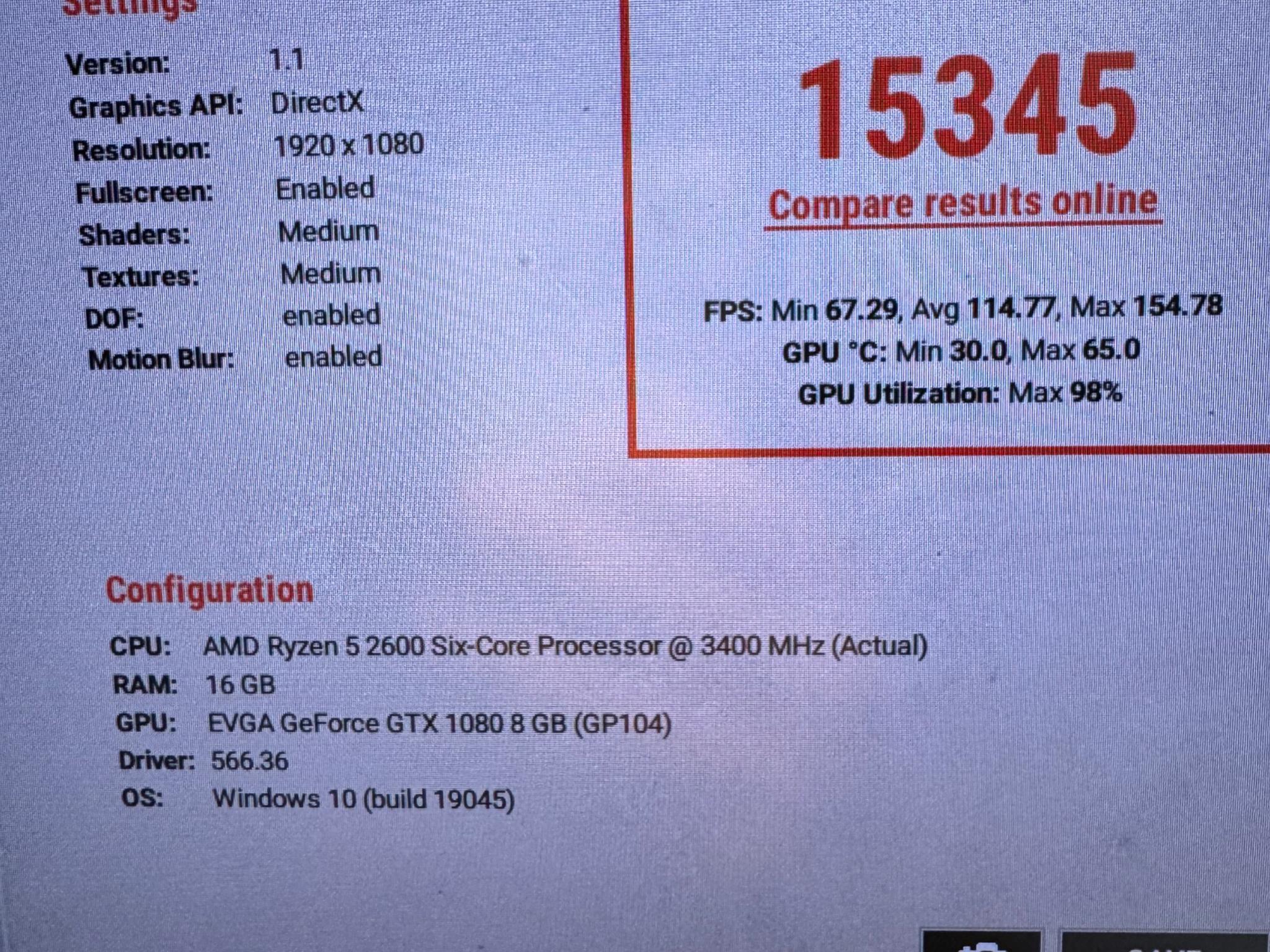 Gaming PC GTX 1080