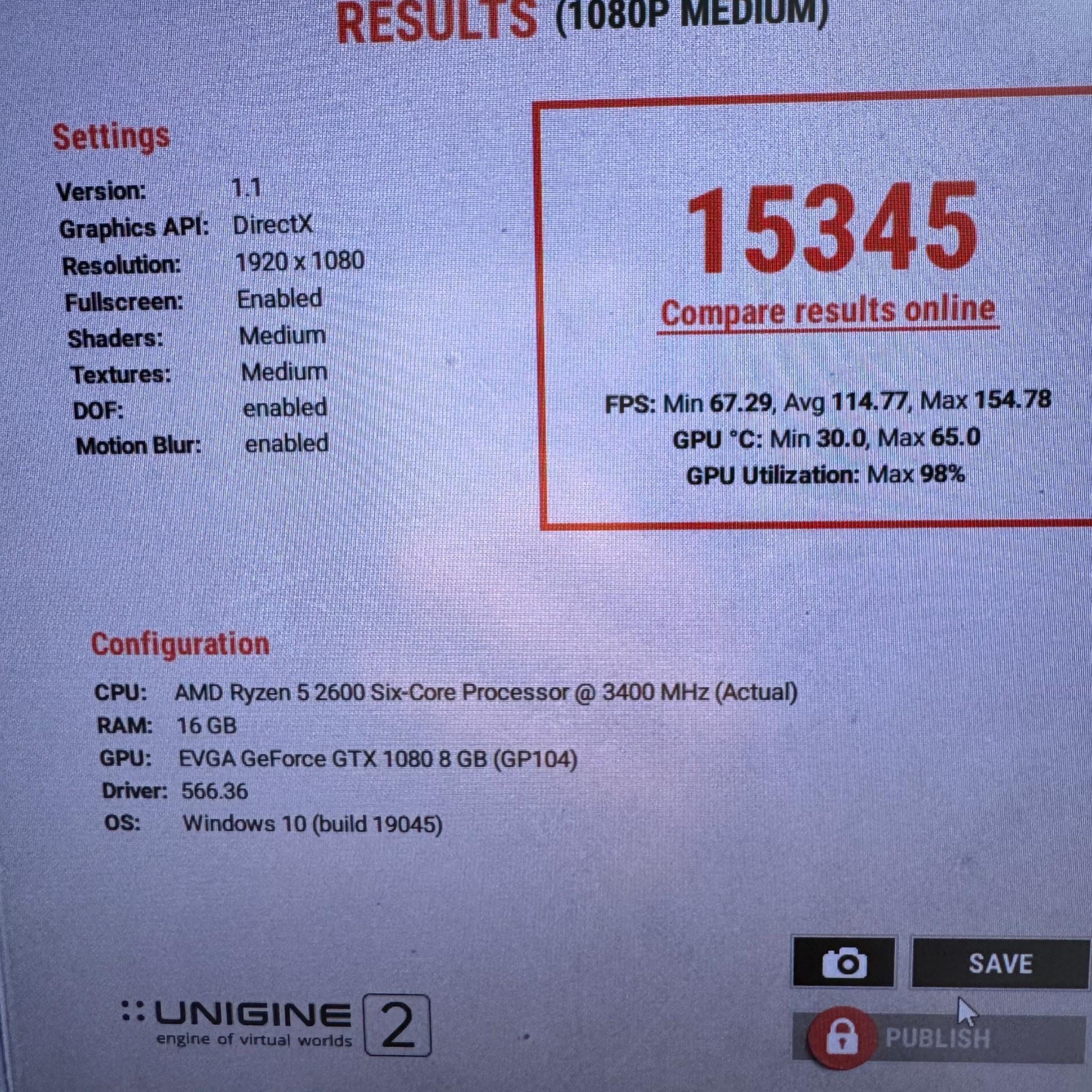 Gaming PC GTX 1080