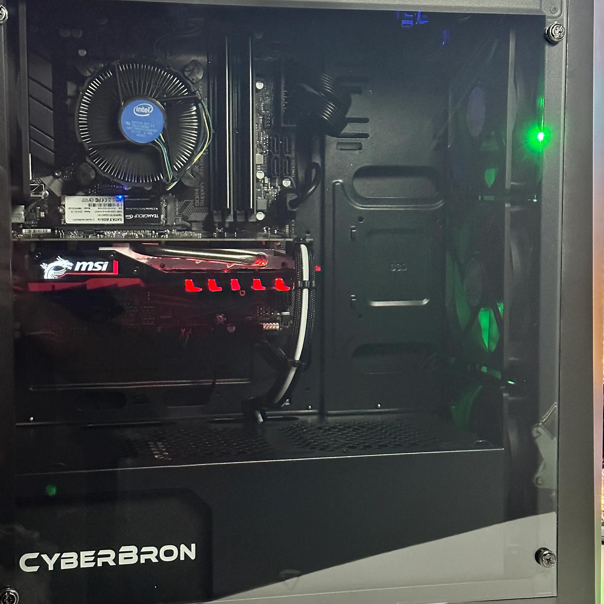 🪁 Starter Gaming PC🪁-Nvidia GTX 1050 TI 4GB-Intel Core i3 10100F -16GB DDR4 RAM-512GB NVME