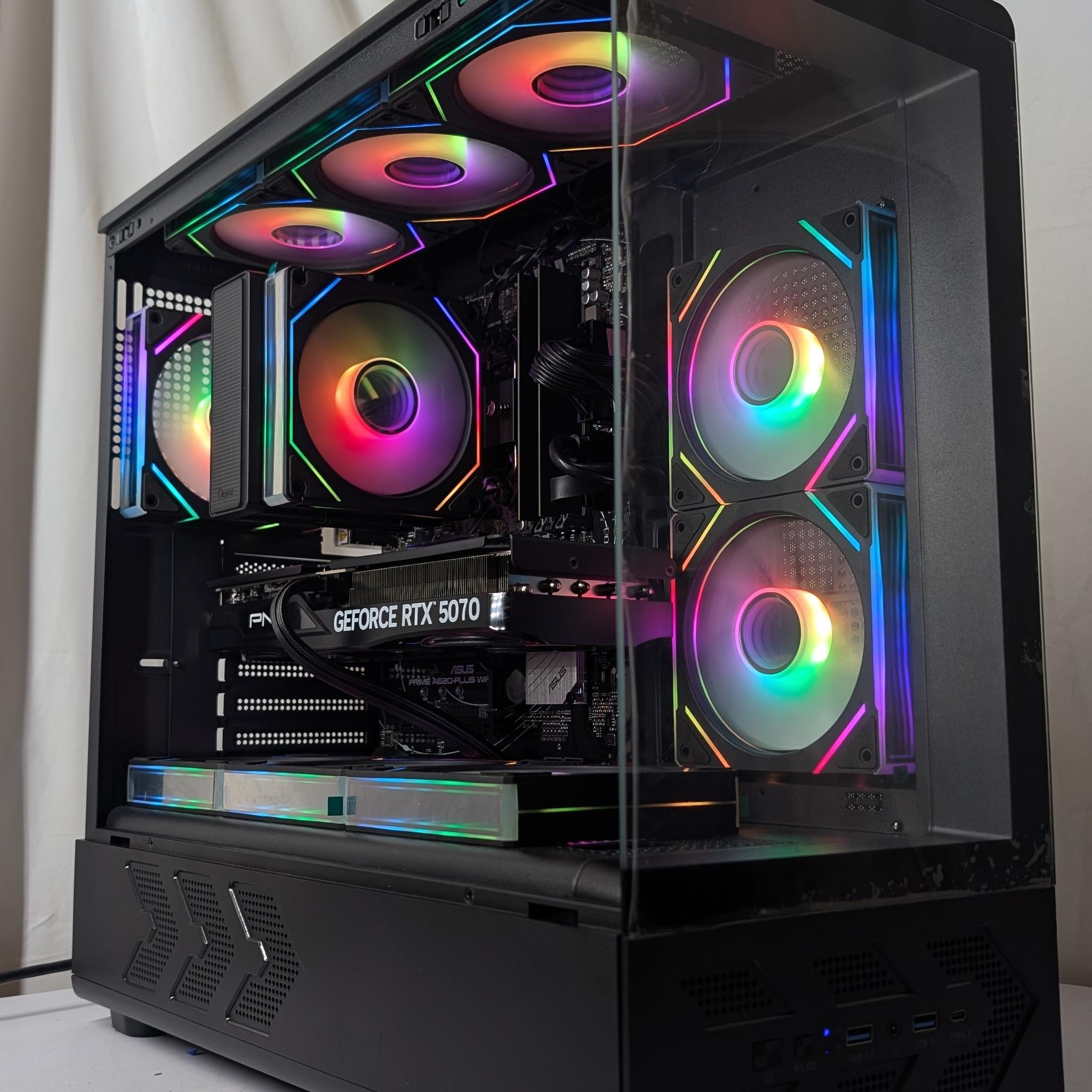 RTX 5070 | RYZEN 5 7500F | 16GB DDR5 | 650W PSU |