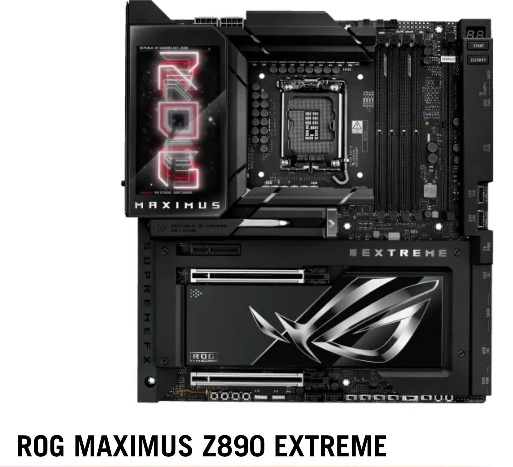ASUS ROG MAXIMUS Z890 EXTREME Intel LGA 1851 E-ATX + 270 K plus + 512 Gb READ DESCRIPTION