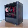 🟥⬛ Black & Red Budget Build | i3-12100F | GTX 1070 ⬛🟥