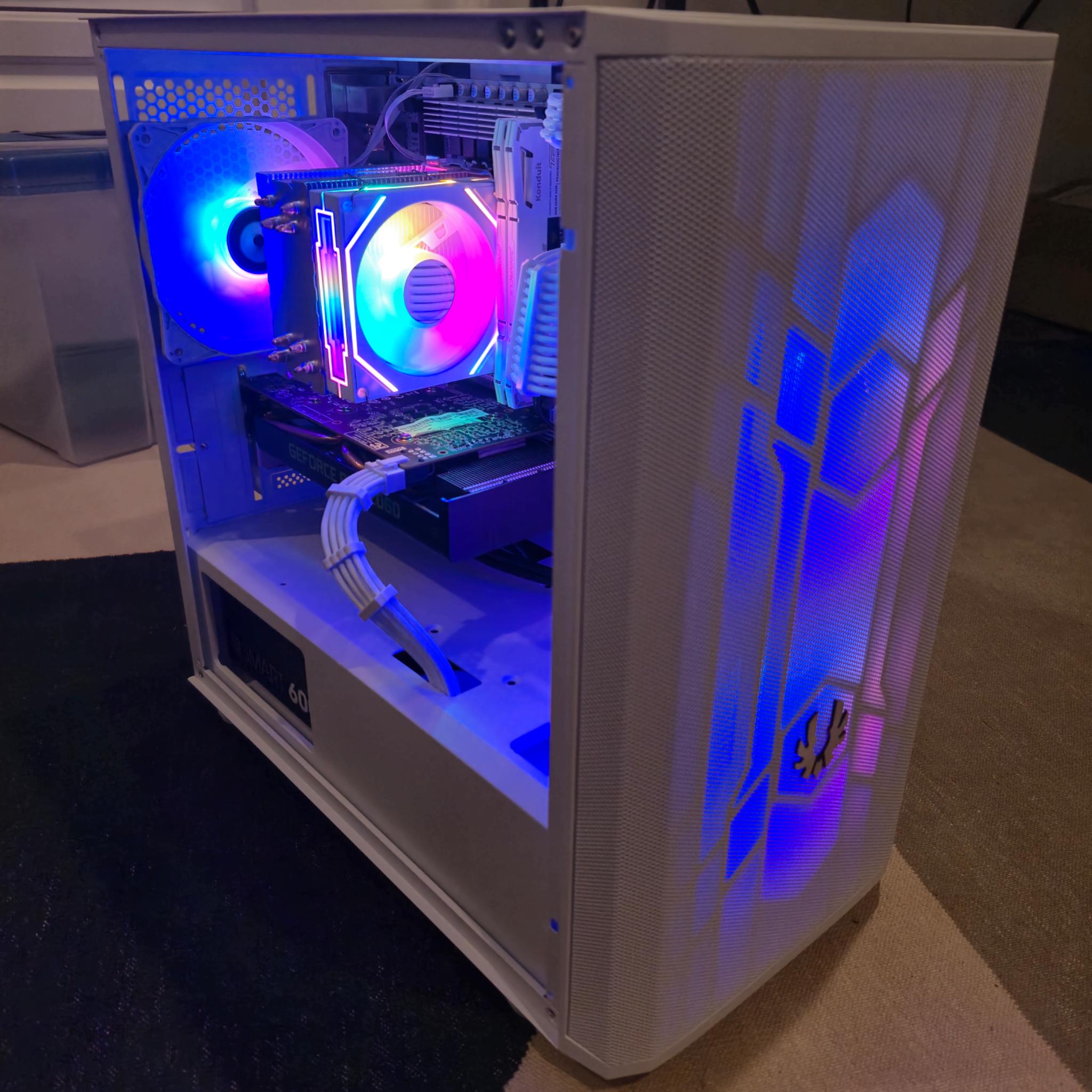 BUDGET 1080P BEAST | RTX 2060 | INTEL 12 CORE | ALL WHITE|  16GB DDR4 | 512GB SSD